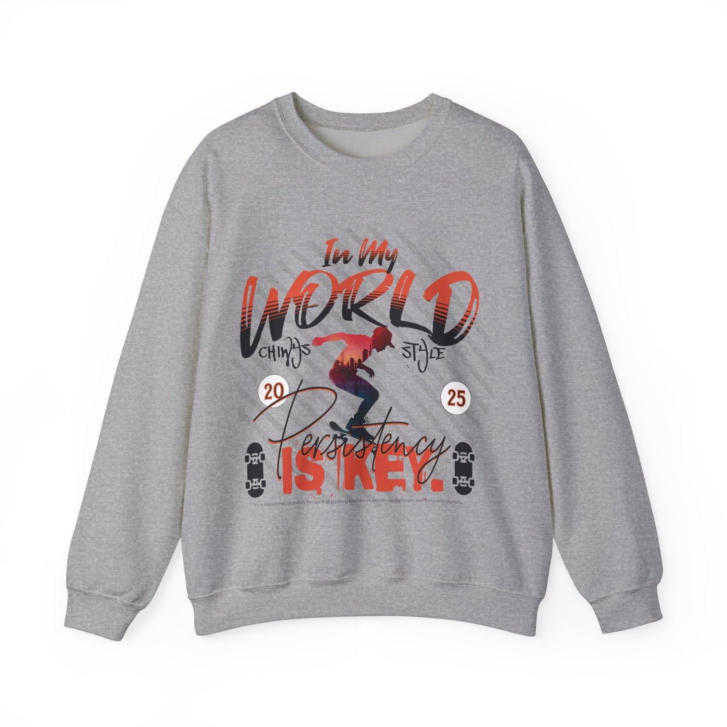 Sudadera unisex con cuello redondo Heavy Blend™ Skate