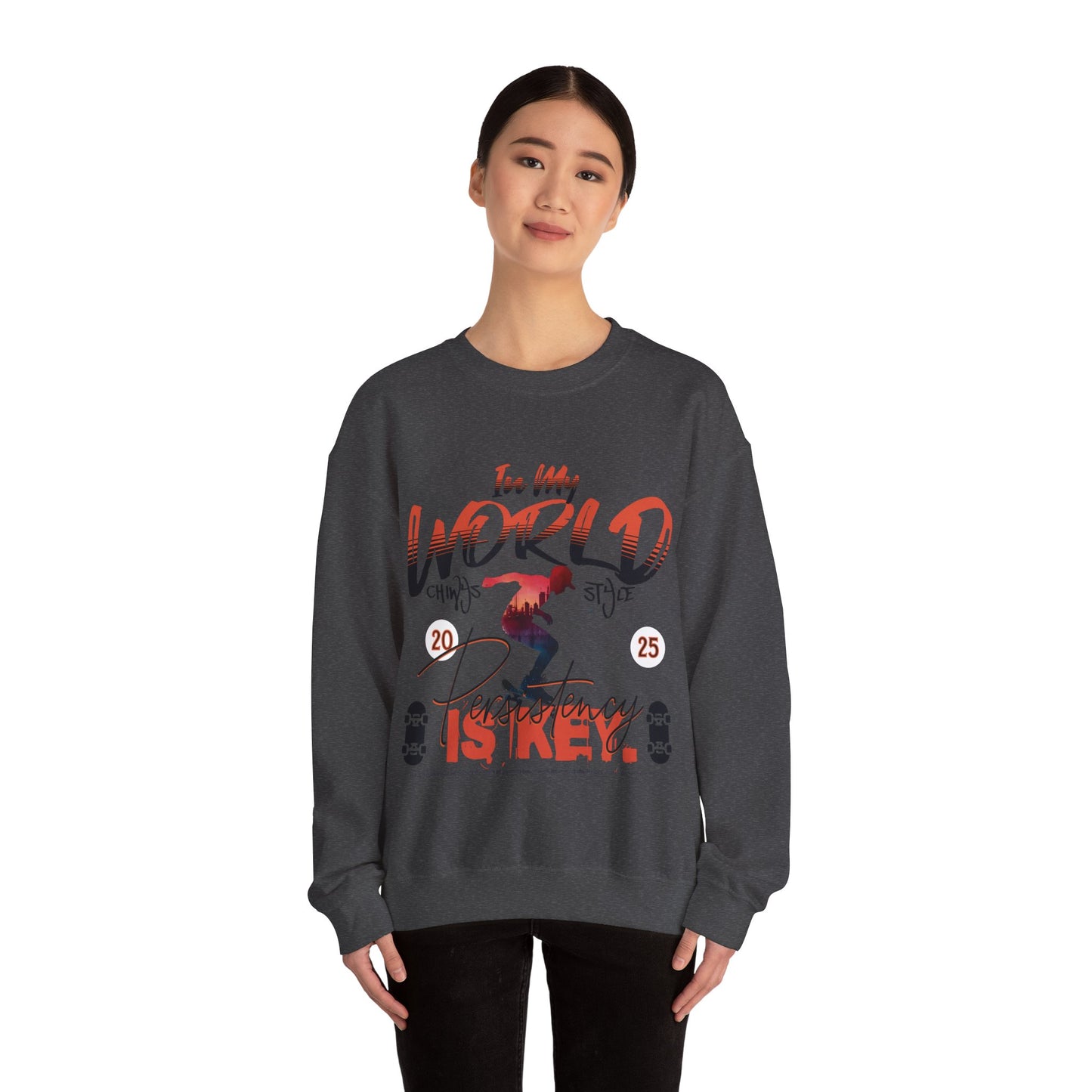 Sudadera unisex con cuello redondo Heavy Blend™ Skate