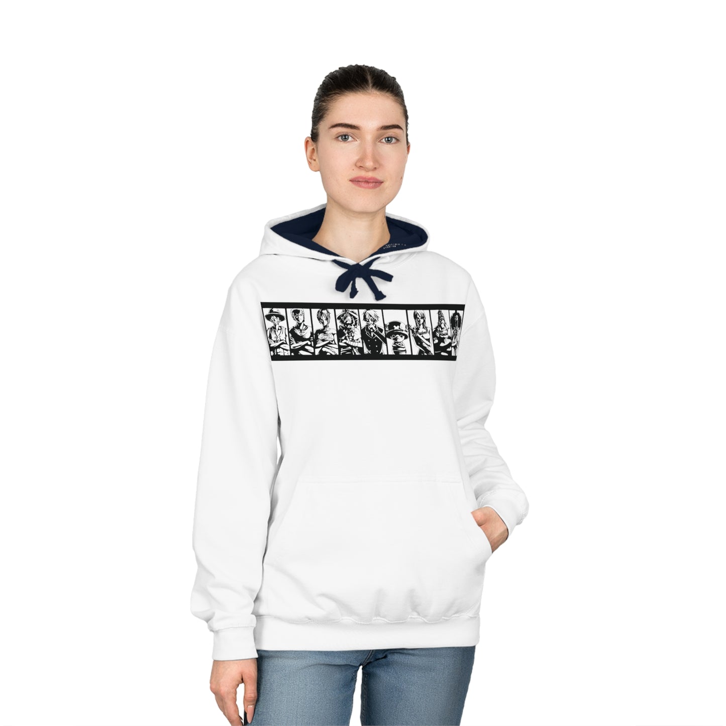 Sudadera con capucha universitaria unisex inspirada en el anime: perfecta para los fanáticos de la aventura y el estilo Anime Pirata. S METRO yo SG 2XL Ancho 20.08 22.05 24.02 25,59 27.17 Longitud 26.38 27,56 28,74 29,92 31.10 Largo de manga 23.23 23.82 2