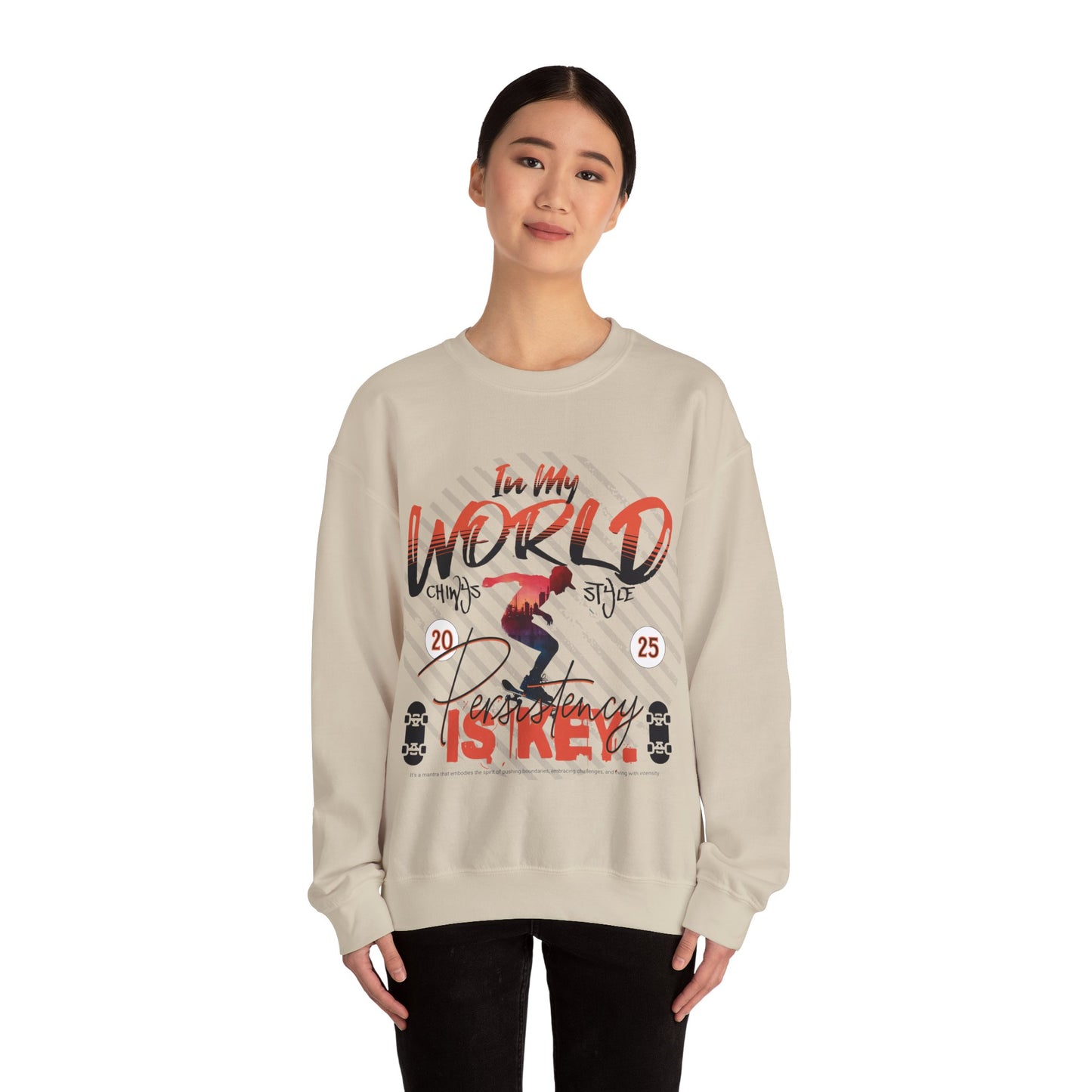 Sudadera unisex con cuello redondo Heavy Blend™ Skate