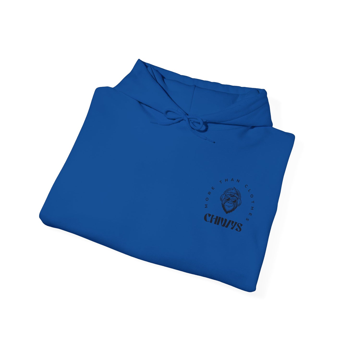 Sudadera con capucha Clever Canine Companion - Sudadera unisex Heavy Blend™ con diseño de perro, color zul.