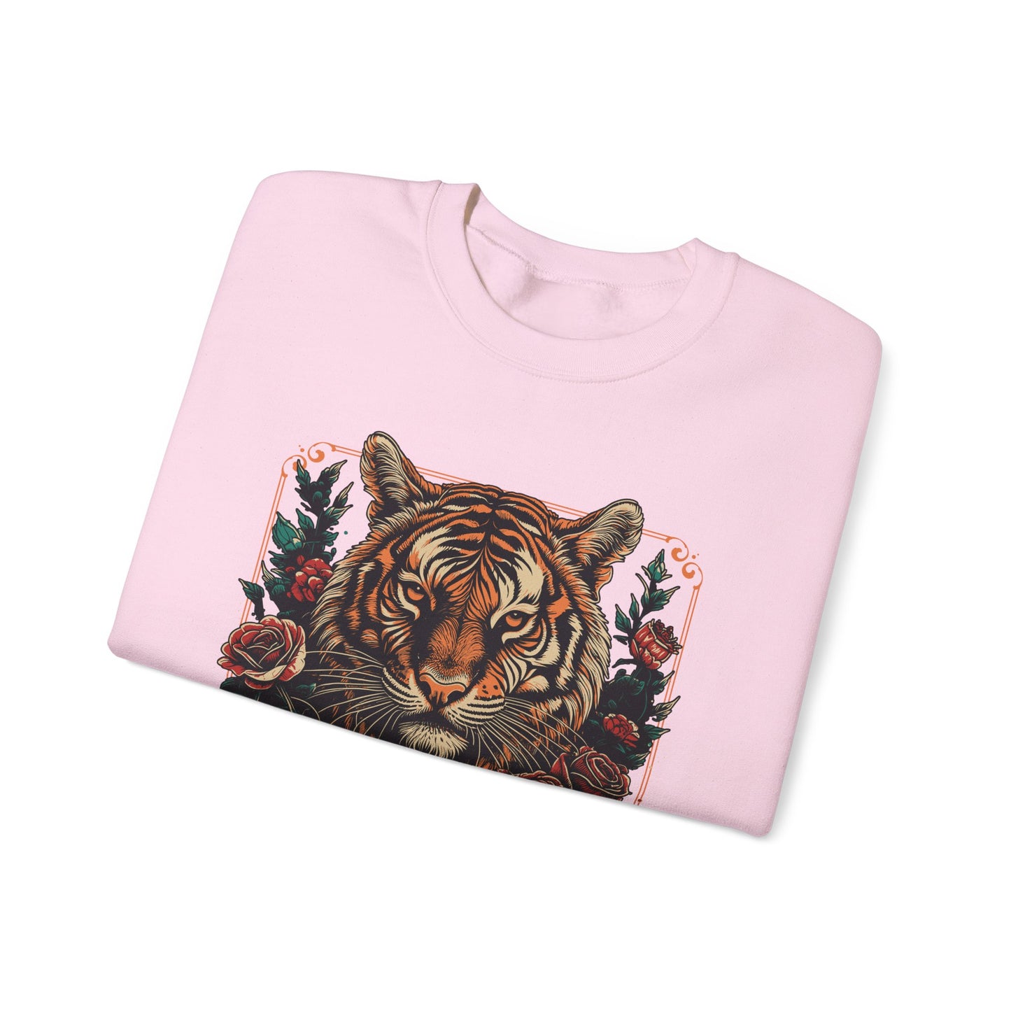 Sudadera unisex con cuello redondo Heavy Blend™ Tigre Vicious