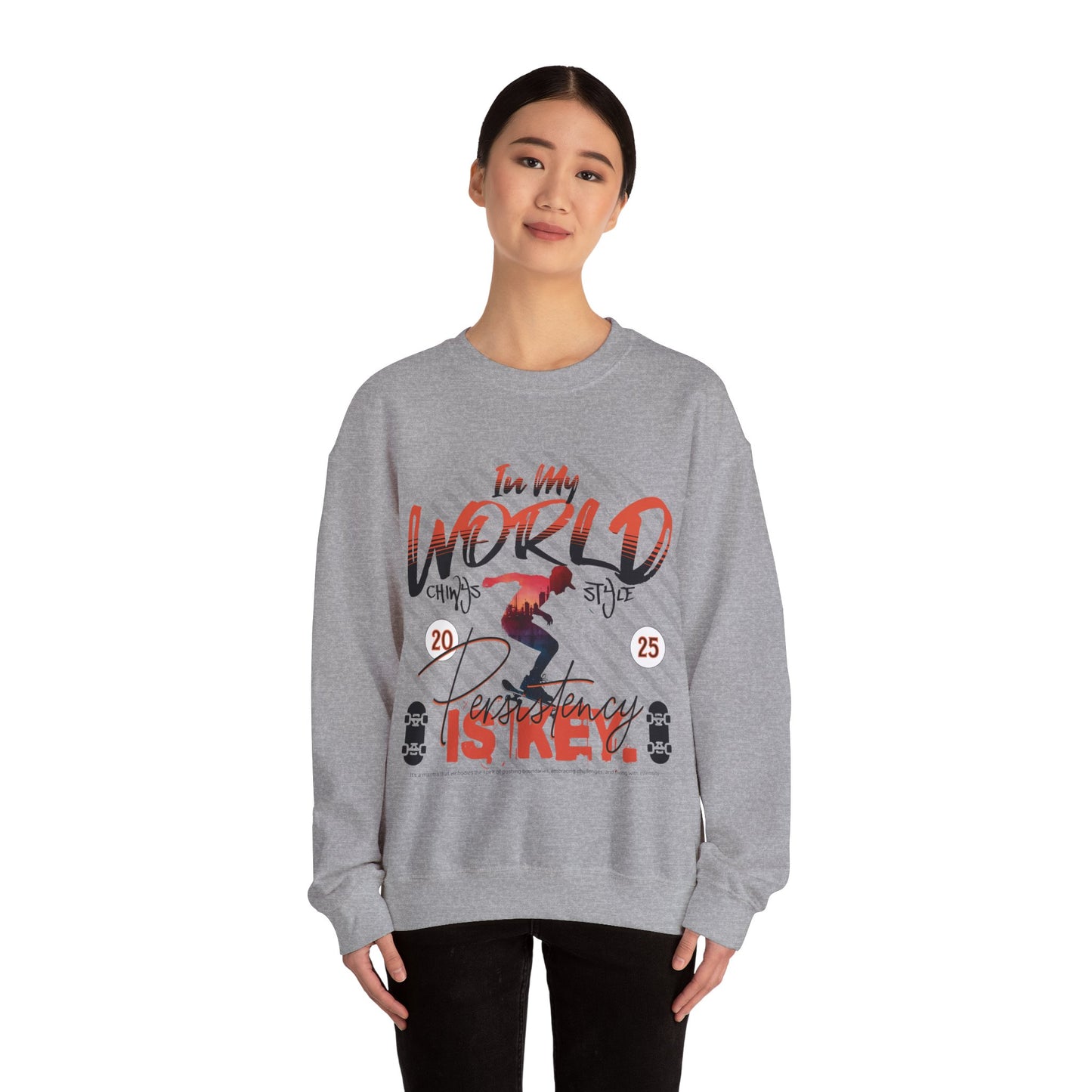 Sudadera unisex con cuello redondo Heavy Blend™ Skate