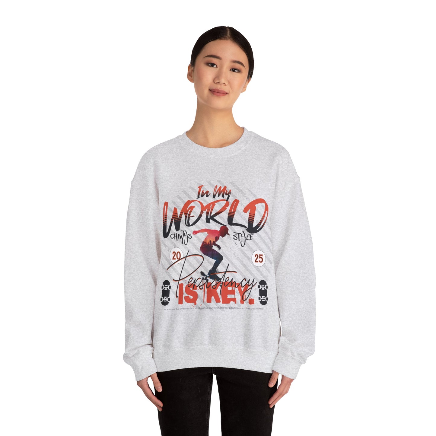 Sudadera unisex con cuello redondo Heavy Blend™ Skate