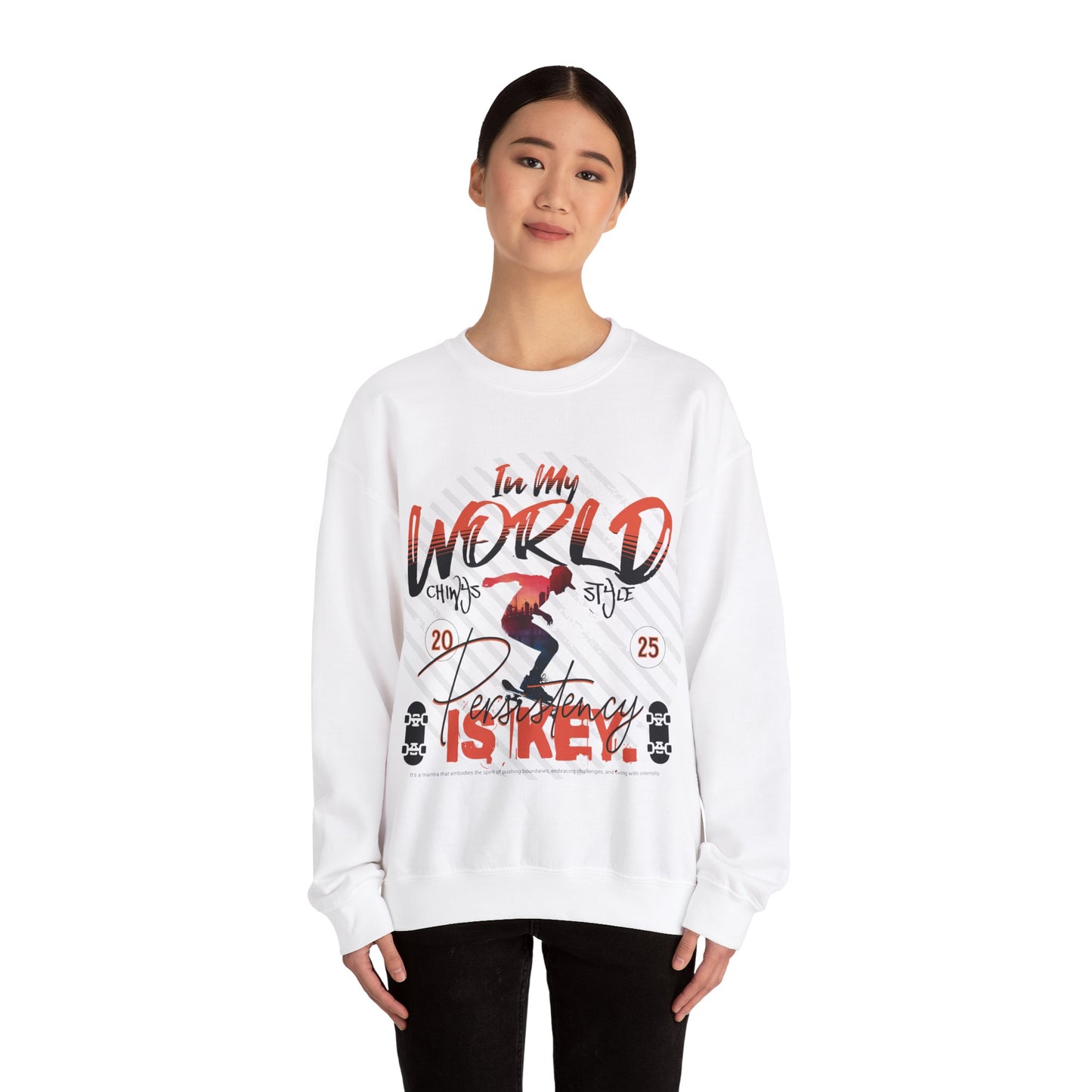 Sudadera unisex con cuello redondo Heavy Blend™ Skate
