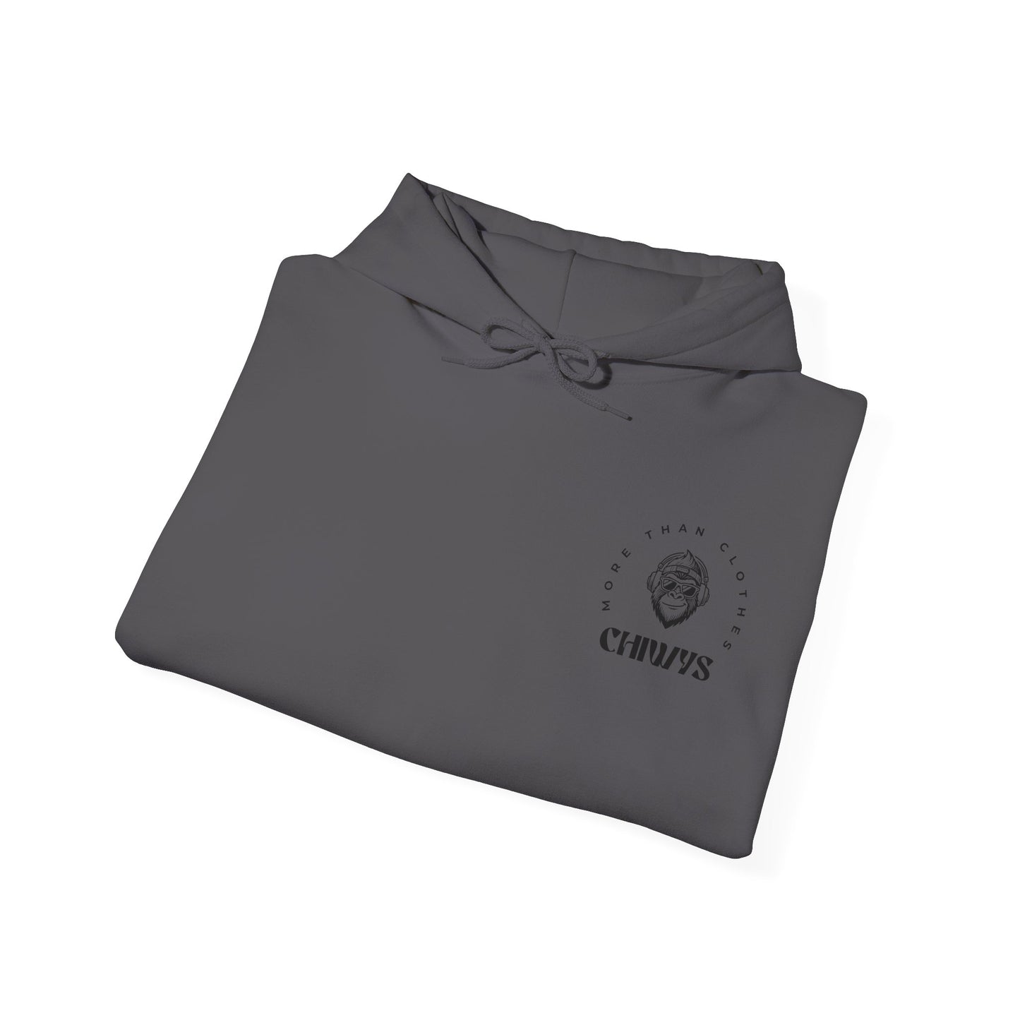Sudadera con capucha Clever Canine Companion - Sudadera unisex Heavy Blend™ con diseño de perro, color Gris Oscuro.