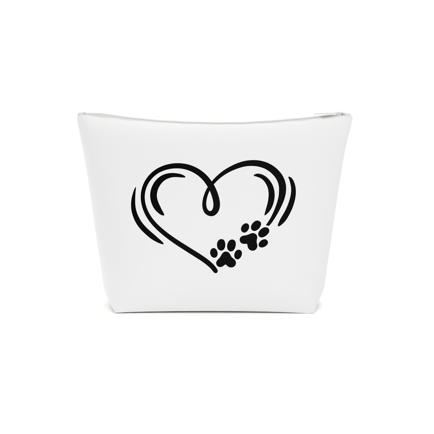 Paw-sitive Catitude Cotton Cosmetic Bag - Cute Pet Lover Accessories
