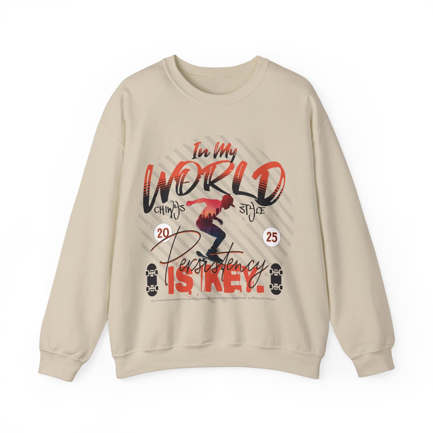 Sudadera unisex con cuello redondo Heavy Blend™ Skate