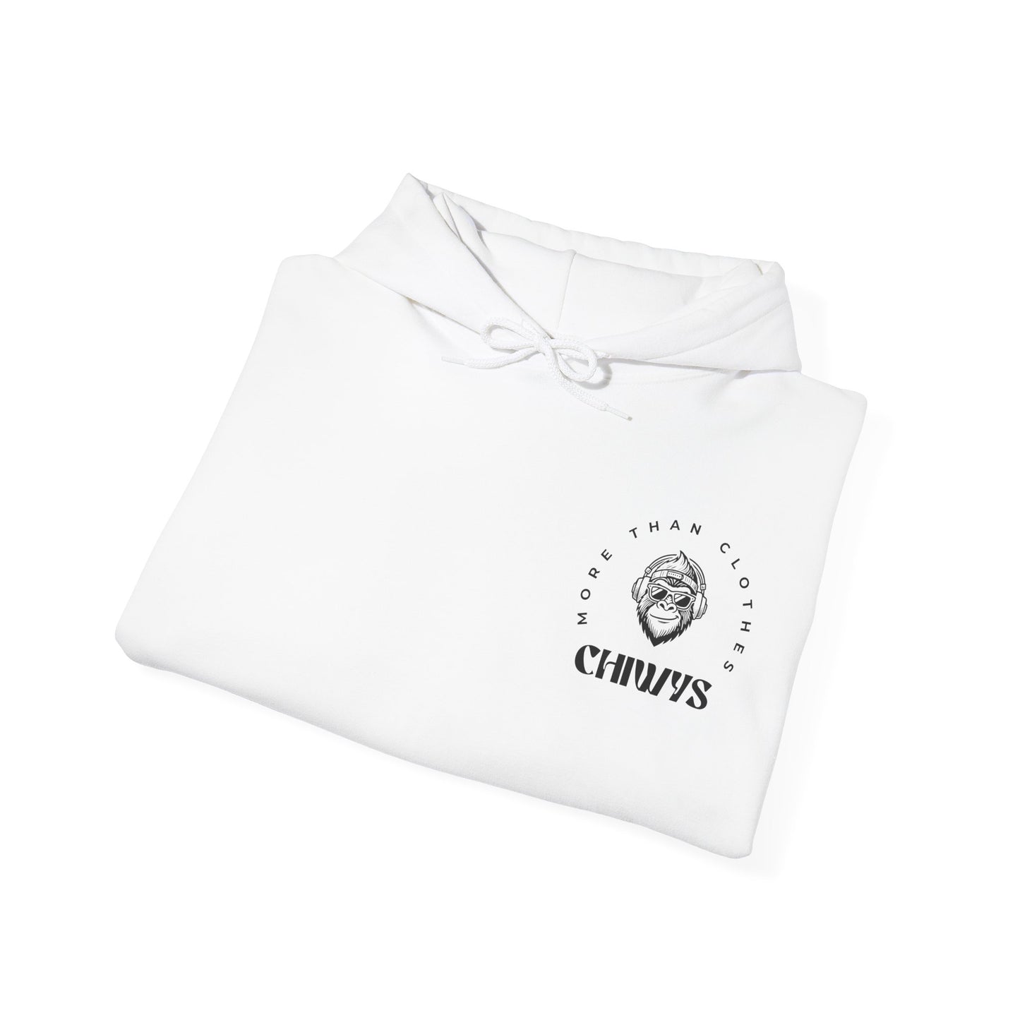 Sudadera con capucha gráfica unisex de moda - "Feels Nothing" Urban Streetwear