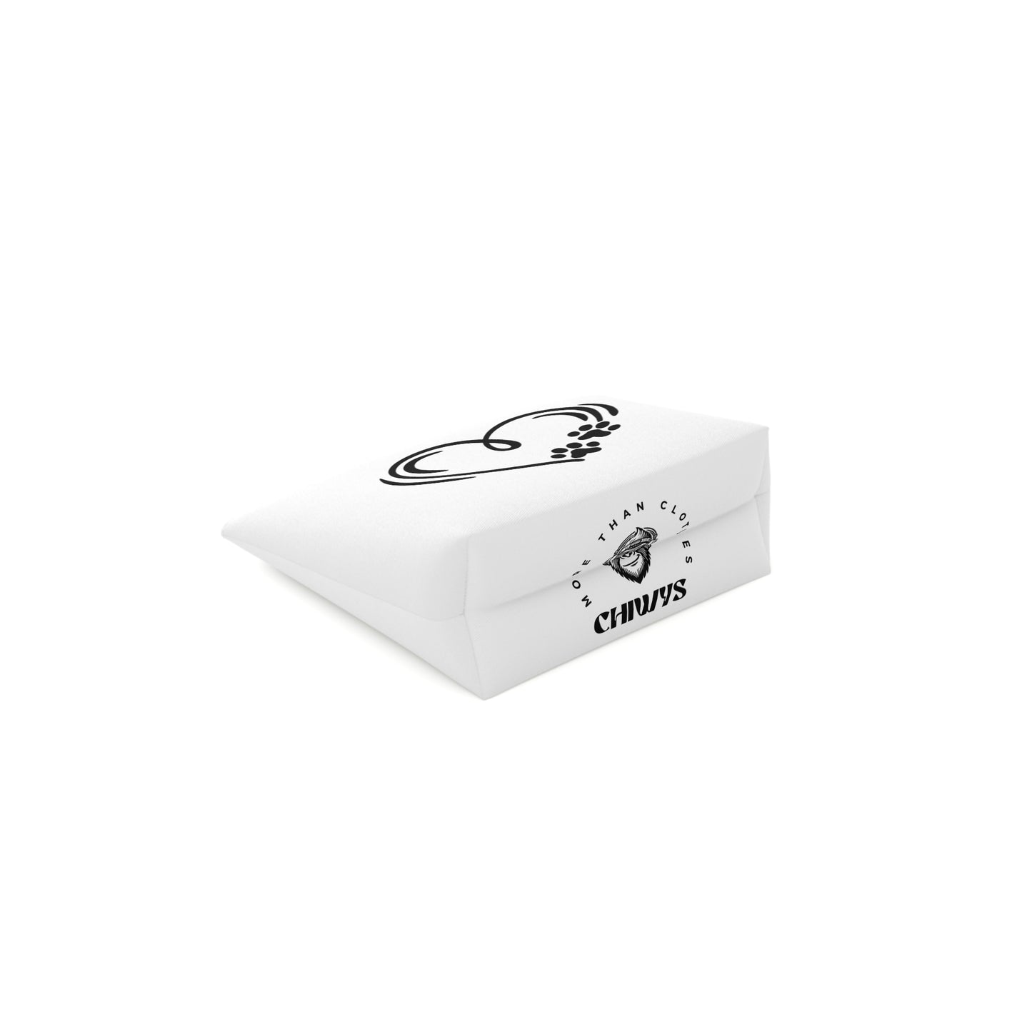 Paw-sitive Catitude Cotton Cosmetic Bag - Cute Pet Lover Accessories