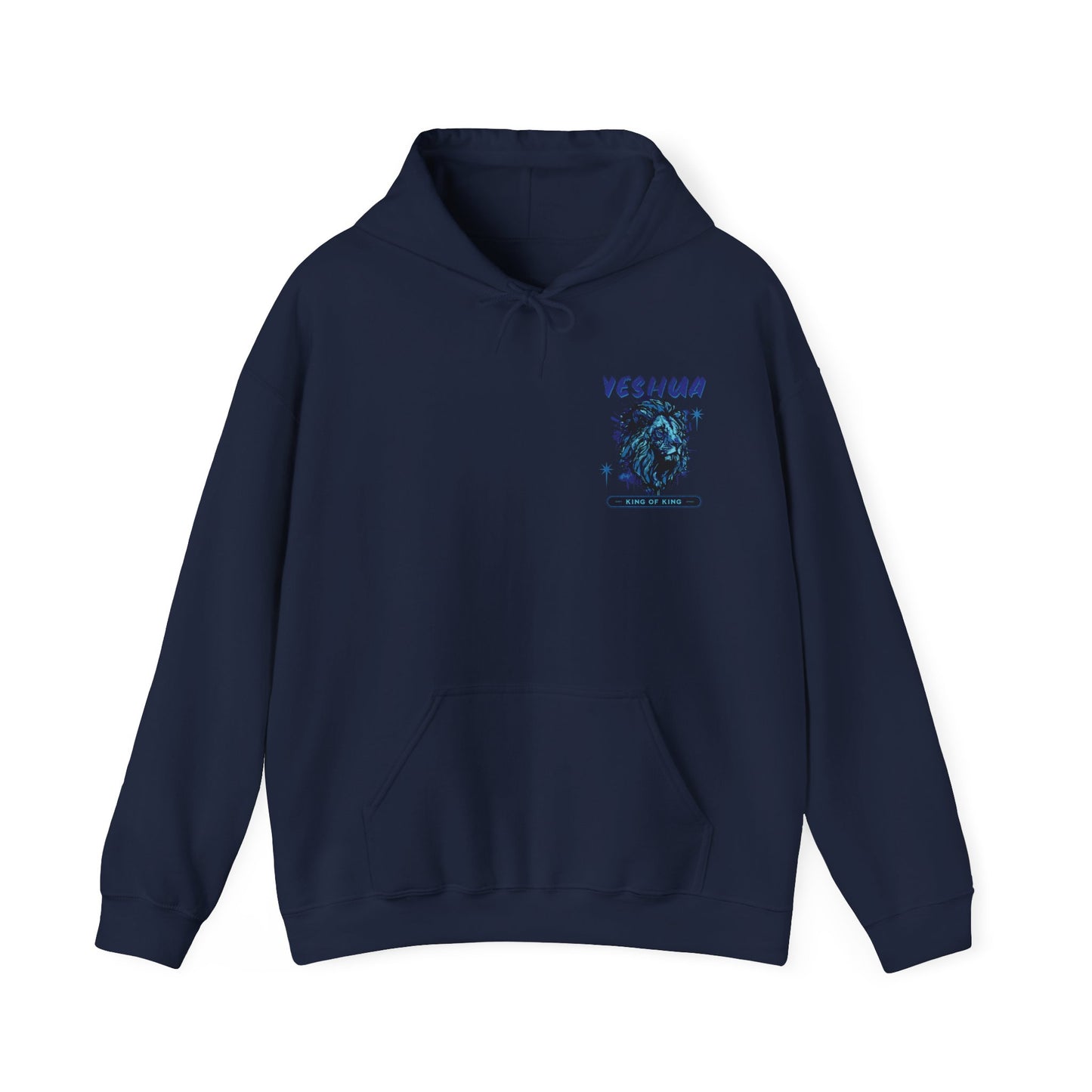 Sudadera con capucha unisex Heavy Blend™ - Yeshua Lion Design, Faith & Comfort