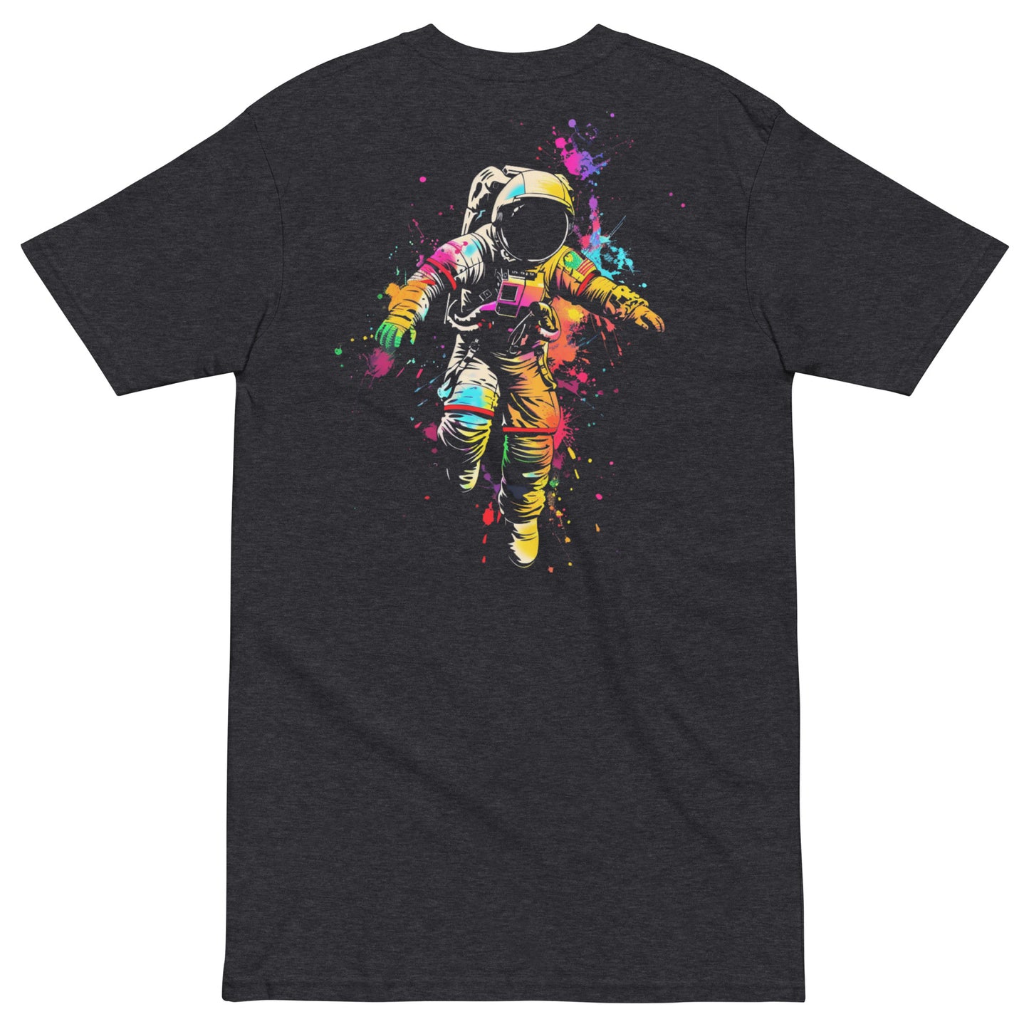 Camiseta gruesa hombre Astronauta. Levanta tu look con esta camiseta gruesa para hombre. Tiene un talle estructurado y clásico y es duradera a la par que suave al tacto, gracias a su tejido de algodón peinado e hilado en anillos. ¡Usa esta camiseta como u