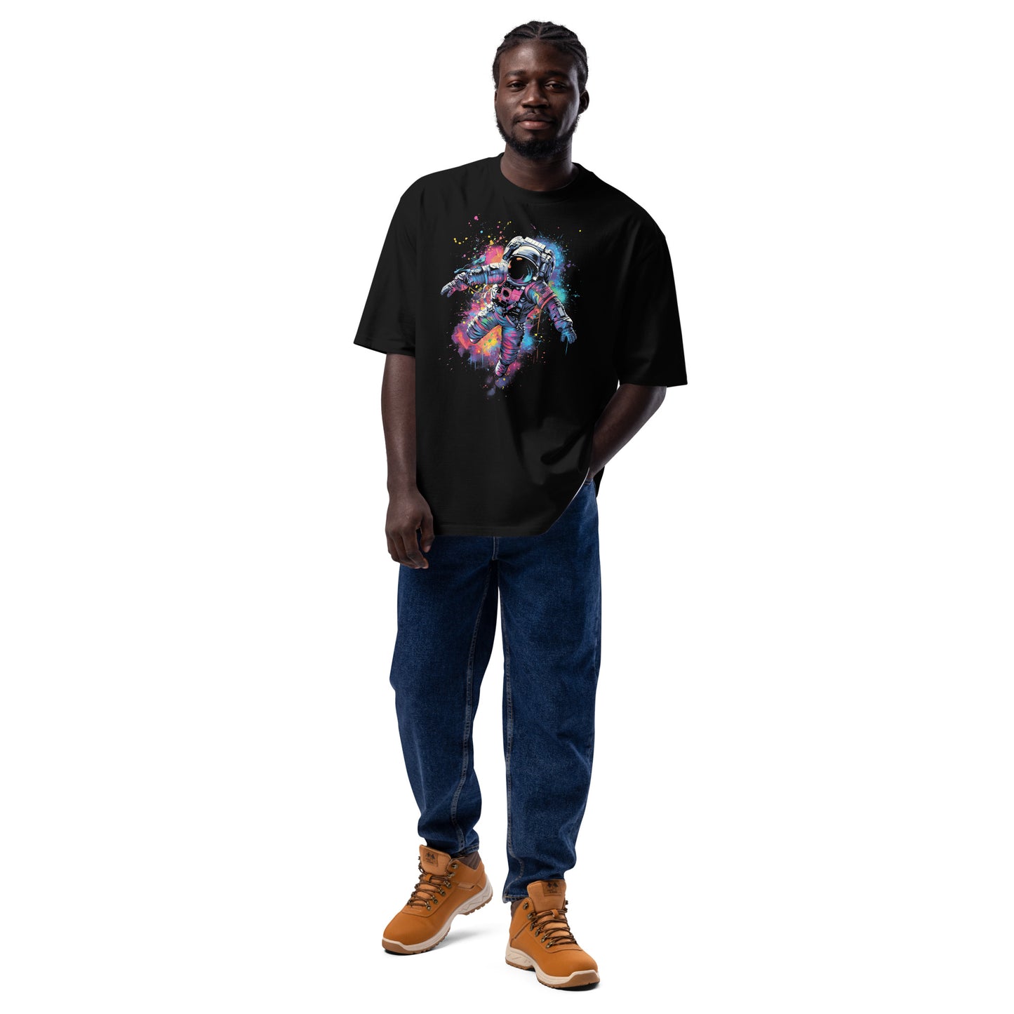 Camiseta oversize gruesa Anime. Dale el toque maestro a cada look urbano con una camiseta oversize como esta: una pieza imprescindible para tus outfits streetwear. Confeccionada con un tejido grueso, ofrece una comodidad y durabilidad inigualables. El alg