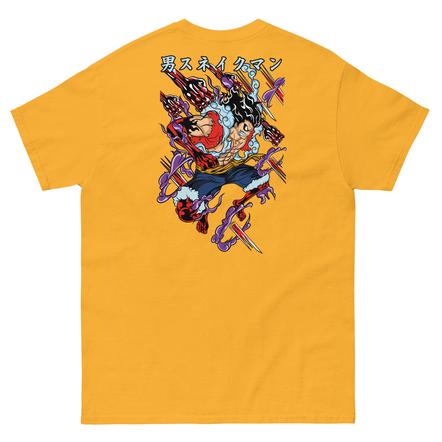 Camiseta clásica unisex Anime. La camiseta clásica unisex 100% algodón te ayuda a conseguir una imagen más estructurada. Queda muy bien, mantiene las líneas rectas en los bordes y queda genial con outfits por capas. Además, ¡ahora está muy de moda! • 100%