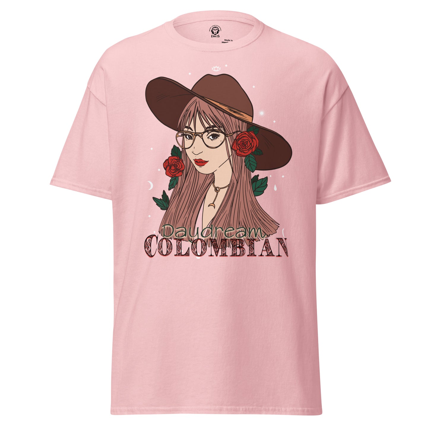 Camiseta clásica unisexChica soñadora, La camiseta clásica unisex 100% algodón te ayuda a conseguir una imagen más estructurada. Queda muy bien, mantiene las líneas rectas en los bordes y queda genial con outfits por capas. Además, ¡ahora está muy de moda