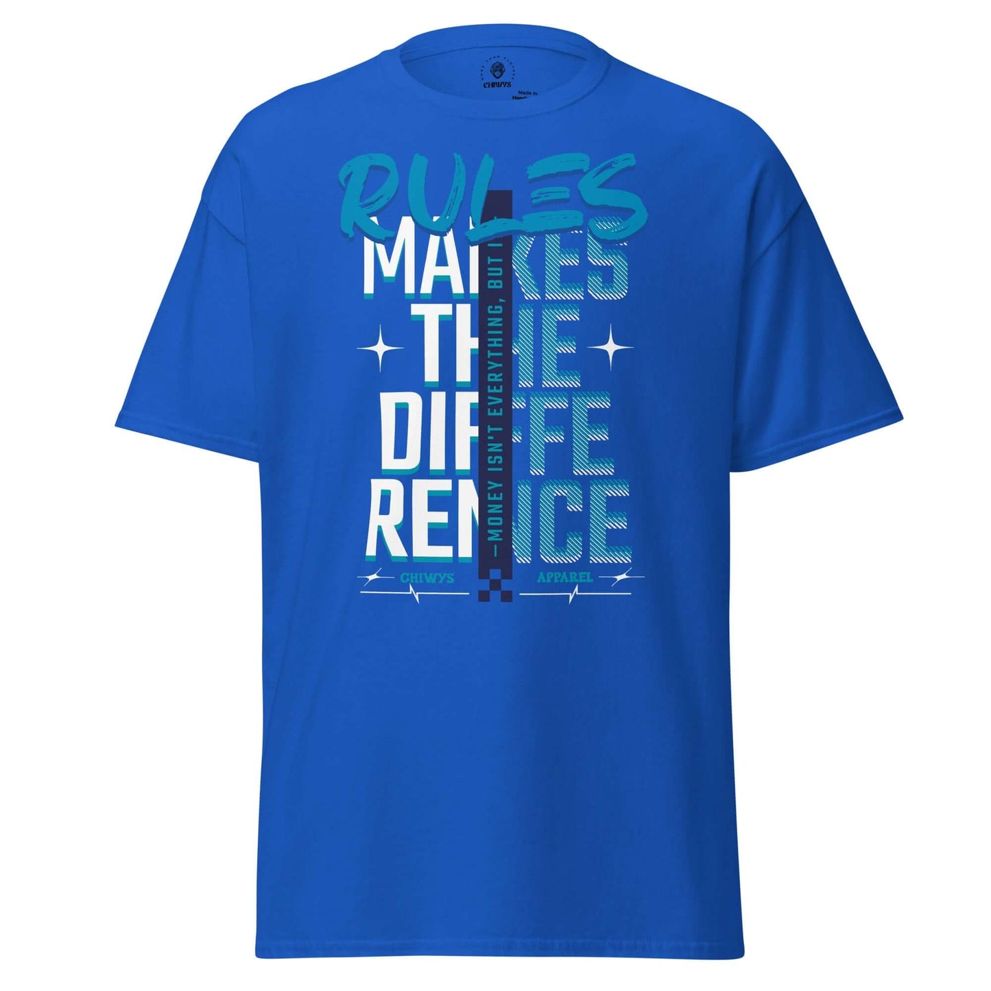 Camiseta Azul unisex Marca La Diferencia