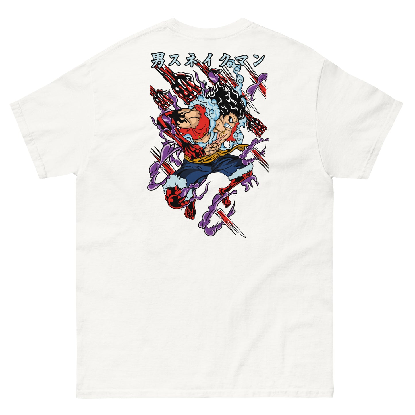 Camiseta clásica unisex Anime. La camiseta clásica unisex 100% algodón te ayuda a conseguir una imagen más estructurada. Queda muy bien, mantiene las líneas rectas en los bordes y queda genial con outfits por capas. Además, ¡ahora está muy de moda! • 100%
