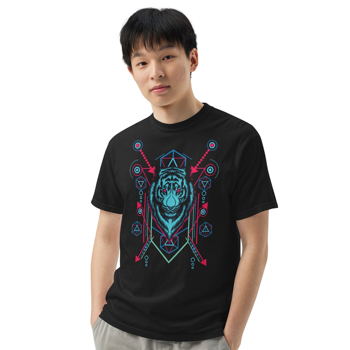 Camiseta gruesa teñida unisex Neon. Si estás buscando una camiseta gruesa y estructurada que además sea supersuave y transpirable, ¡no busques más! La camiseta, teñida en tejido de alto gramaje, cumple todos los requisitos y está hecha 100% de algodón hil