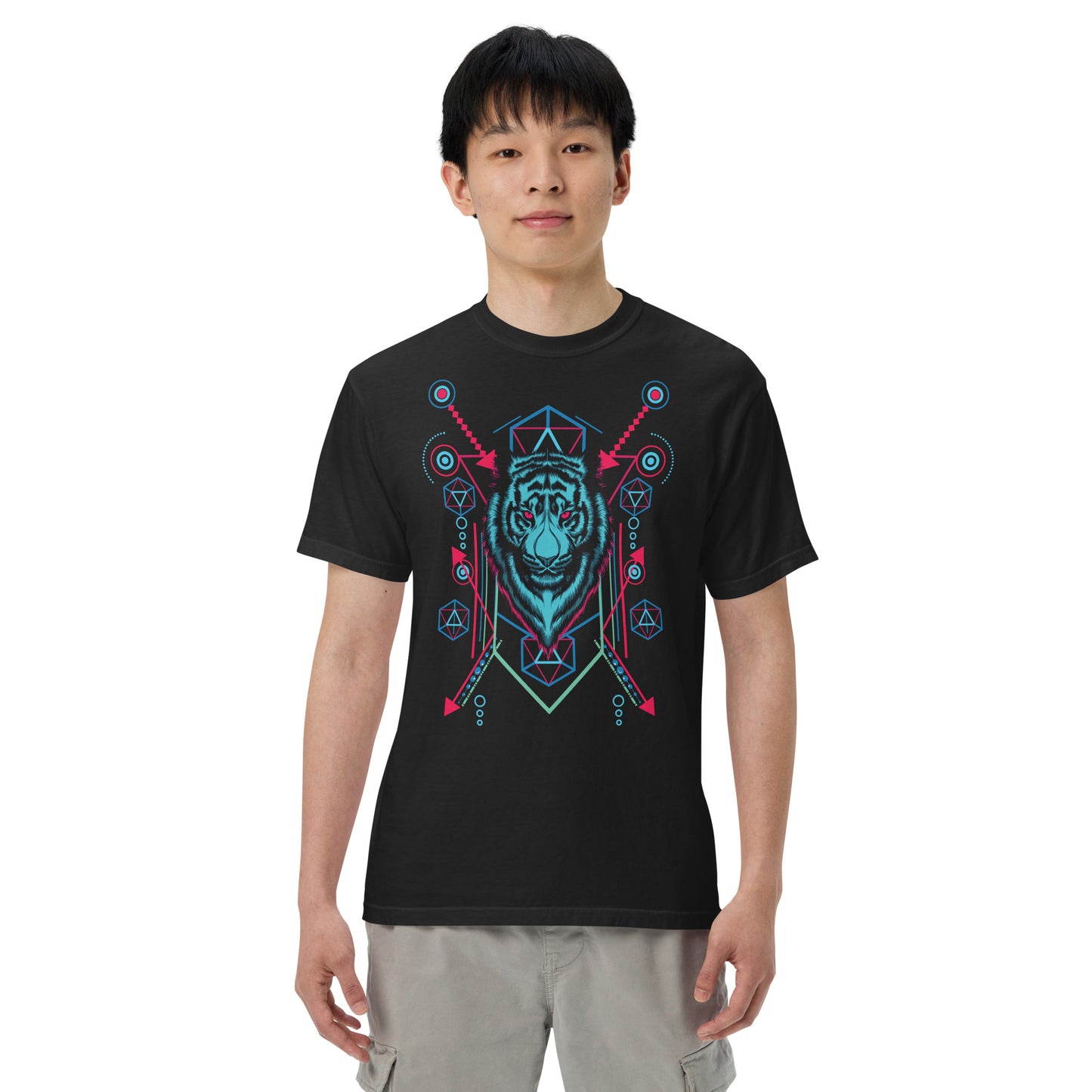 Camiseta gruesa teñida unisex Neon. Si estás buscando una camiseta gruesa y estructurada que además sea supersuave y transpirable, ¡no busques más! La camiseta, teñida en tejido de alto gramaje, cumple todos los requisitos y está hecha 100% de algodón hil