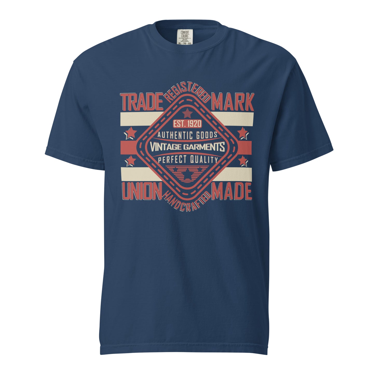 Camiseta gruesa teñida unisex Vintage. Si estás buscando una camiseta gruesa y estructurada que además sea supersuave y transpirable, ¡no busques más! La camiseta, teñida en tejido de alto gramaje, cumple todos los requisitos y está hecha 100% de algodón