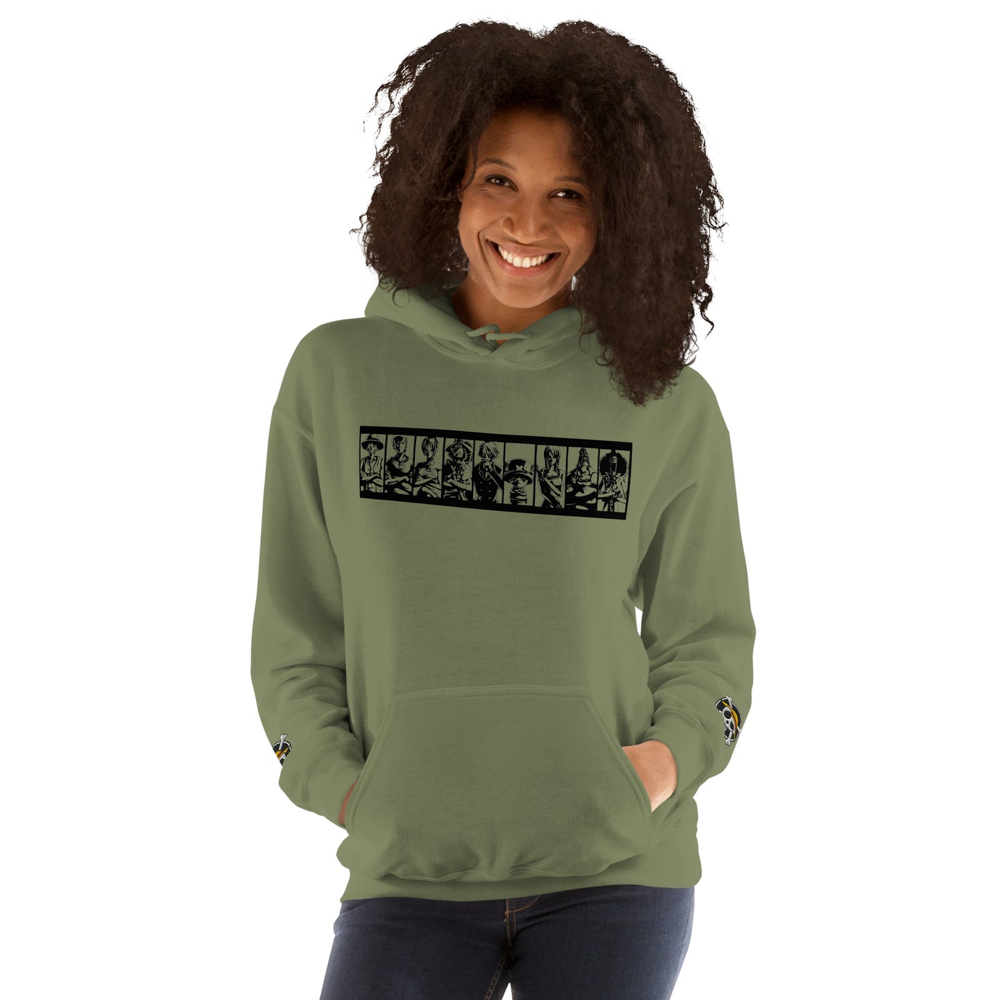Sudadera Anime Anime. Todo el mundo necesita una sudadera cómoda con la que abrigarse y estar a la moda en el día a día. Y si además es suave, cálido y elegante como esto, mejor que mejor. ¡Ideal también para las noches más frescas! • 50% algodón preencog