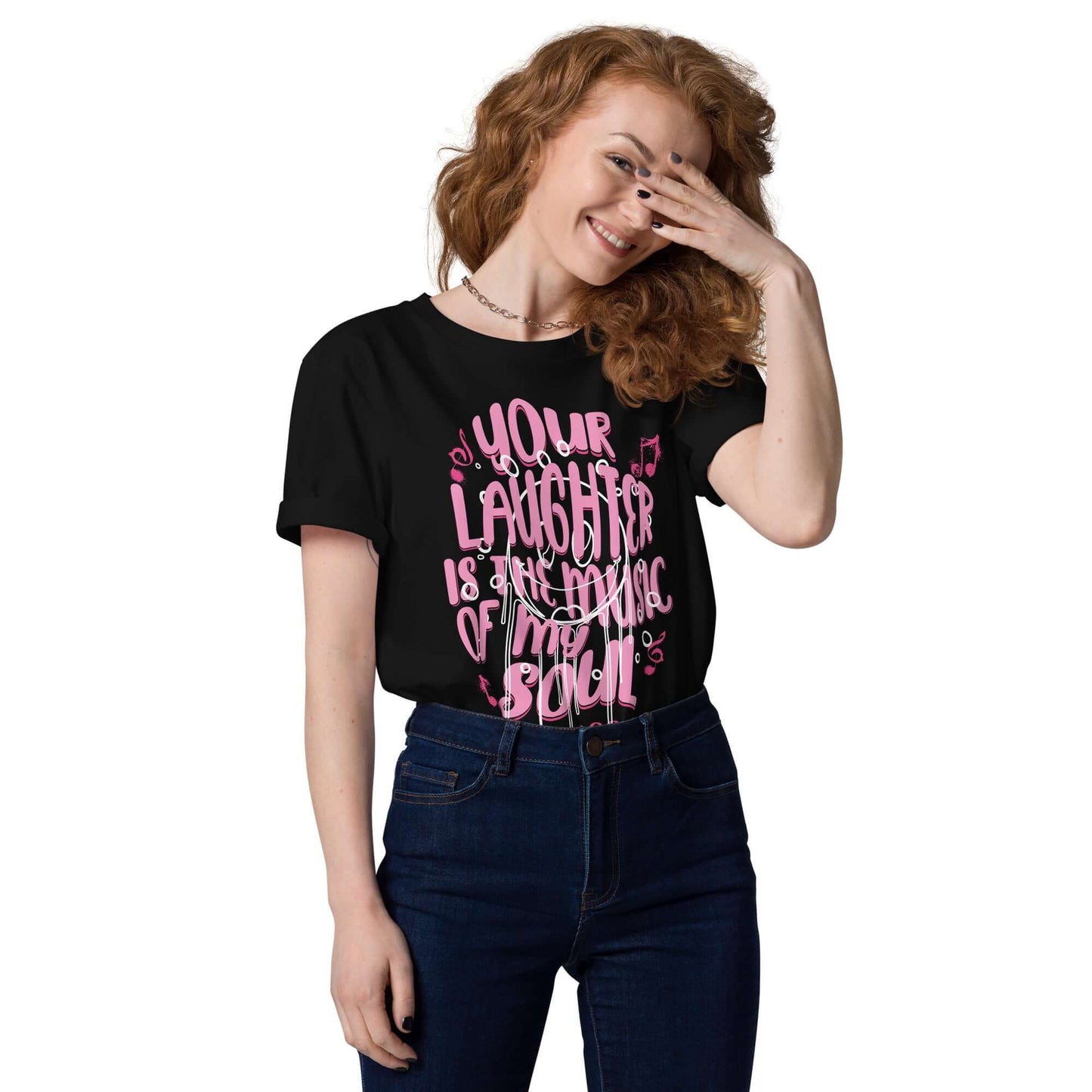 camiseta Tu risa es musica para mi alma