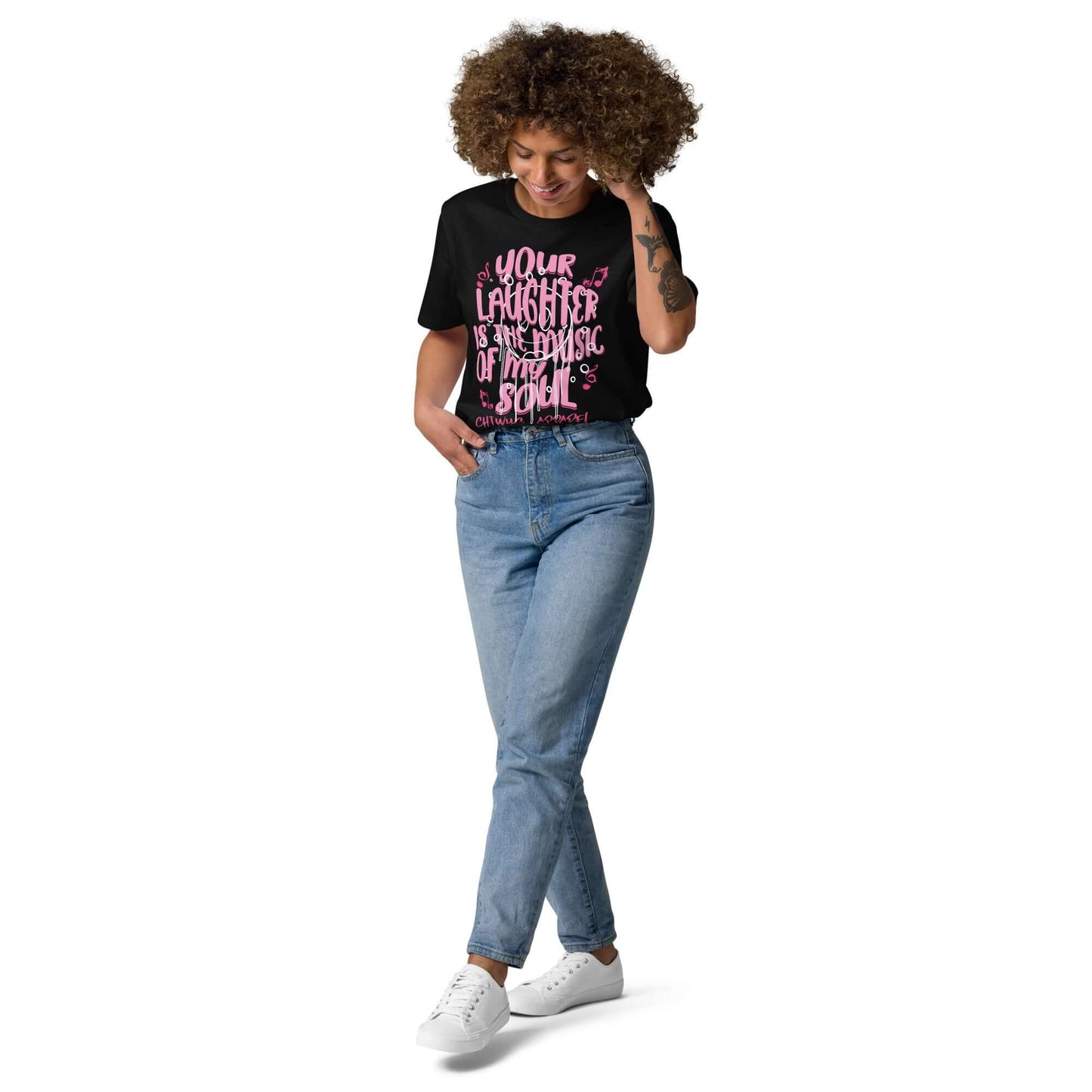 camiseta Tu risa es musica para mi alma