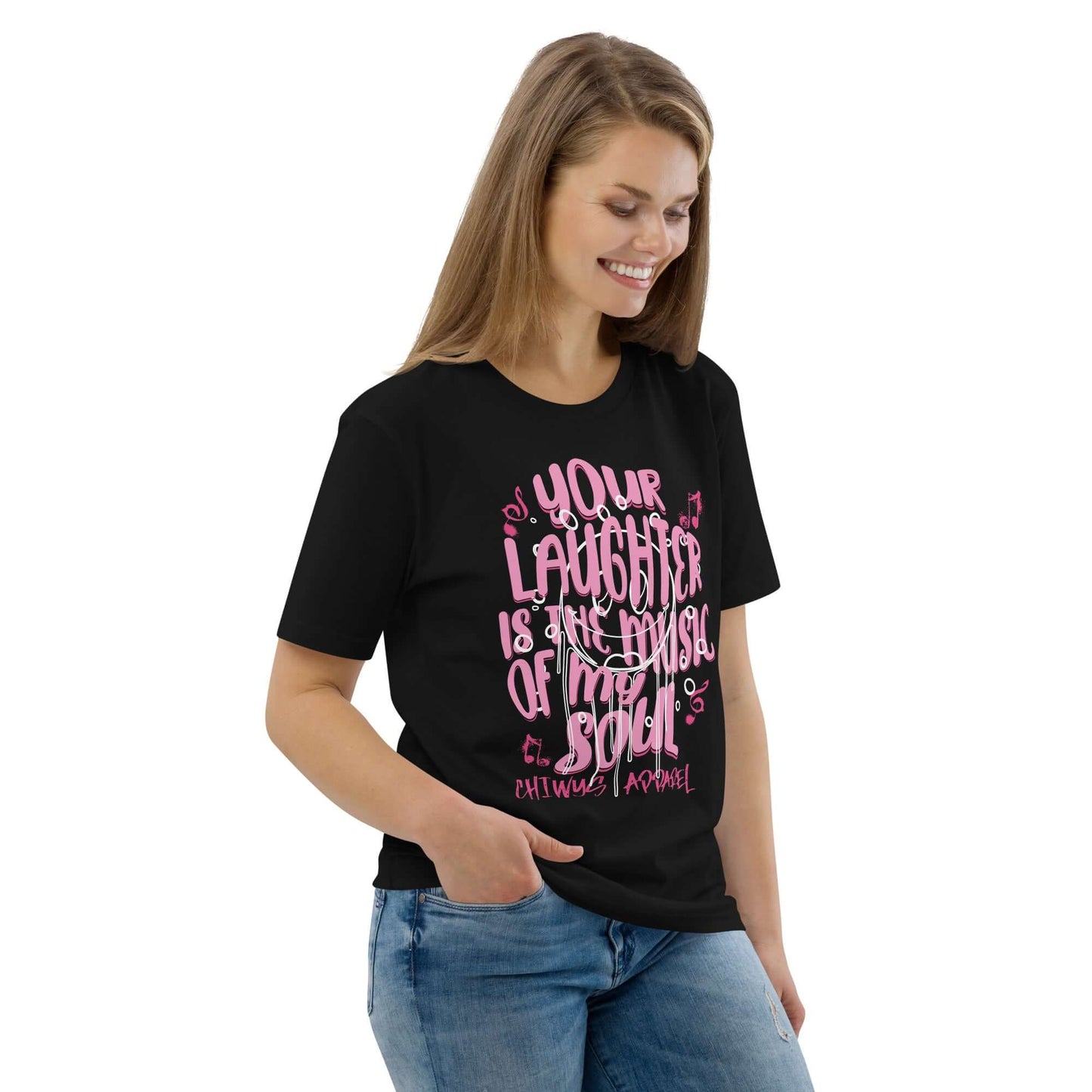 camiseta Tu risa es musica para mi alma