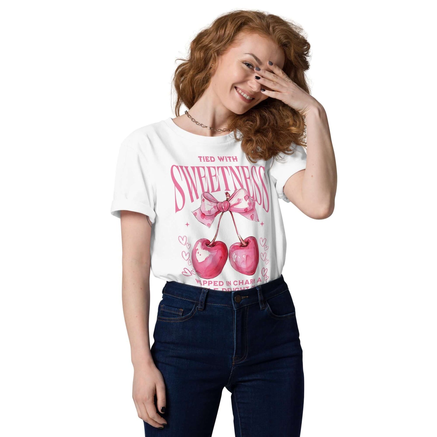 Camiseta de algodón orgánico unisex Atados Dulcemente