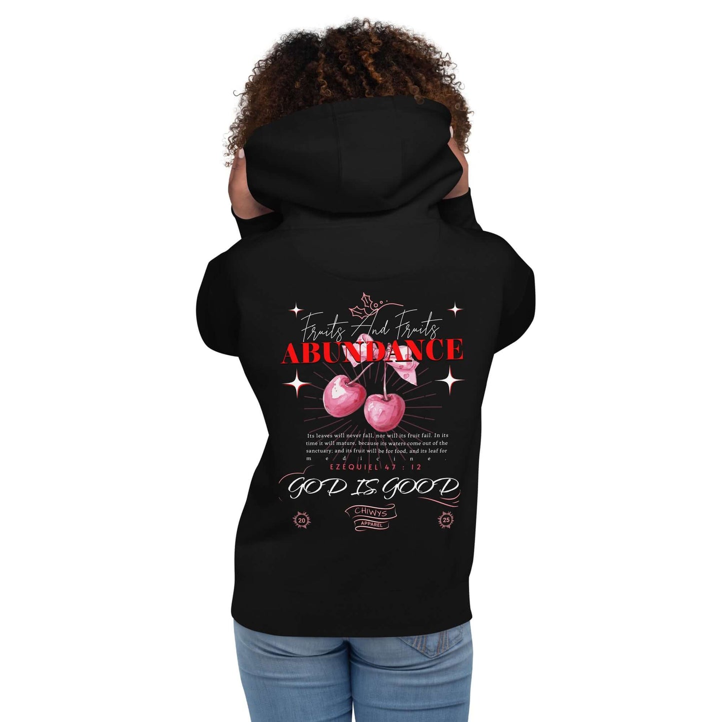 Chica Sudadera con capucha unisex Frutos de Abundancia
