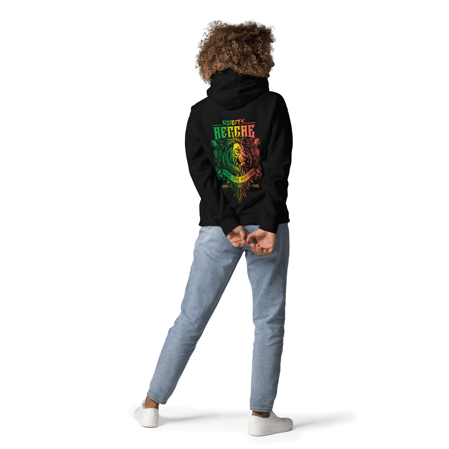Sudadera con capucha unisex Reggae Feel the Rhythm