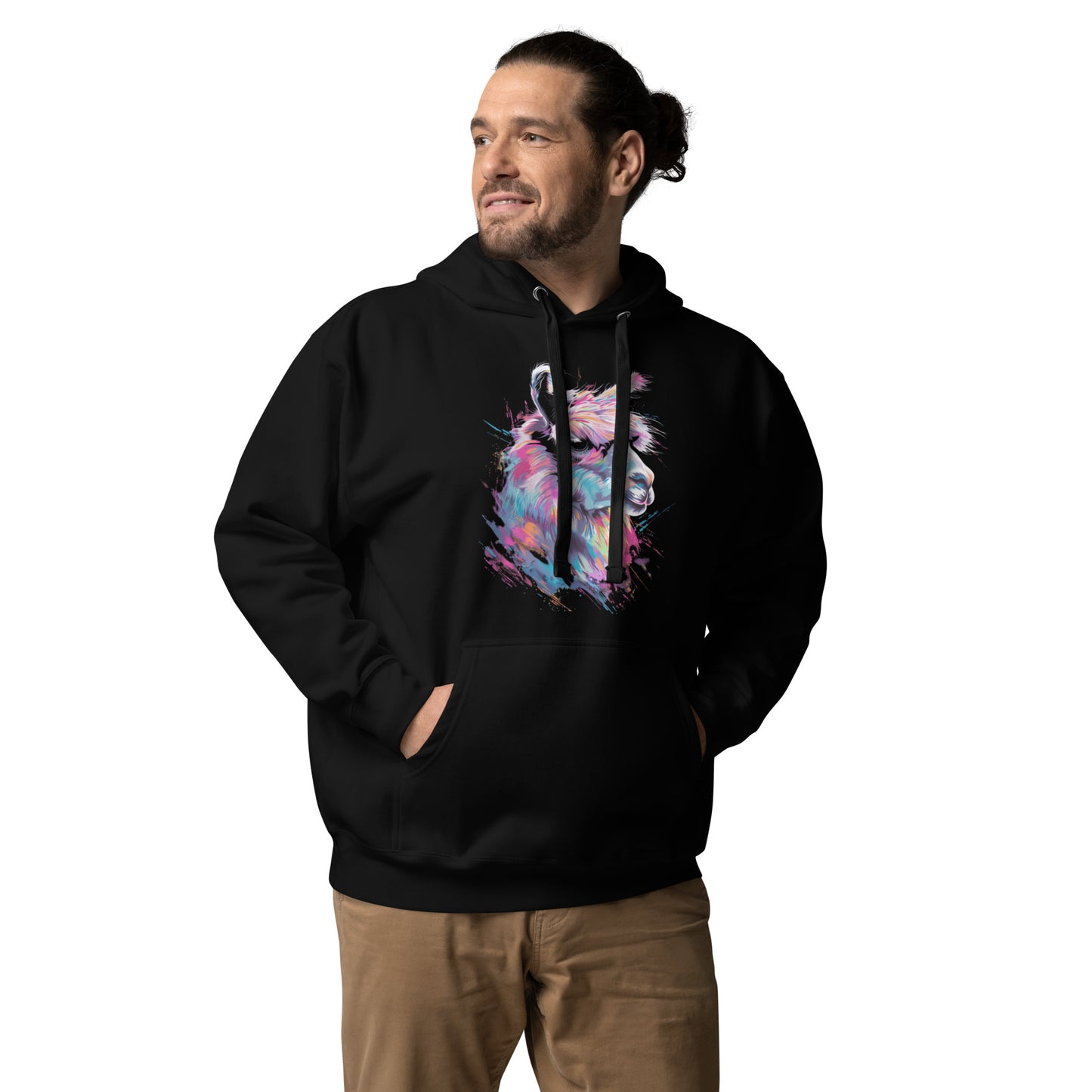 Sudadera con capucha unisex Sudadera Human Adventurer. Quién te iba a decir que una sudadera con un diseño tan increíble pudiera ser tan suave. No te arrepentirás de comprar esta pieza de streetwear única con un conveniente bolsillo frontal y una capucha
