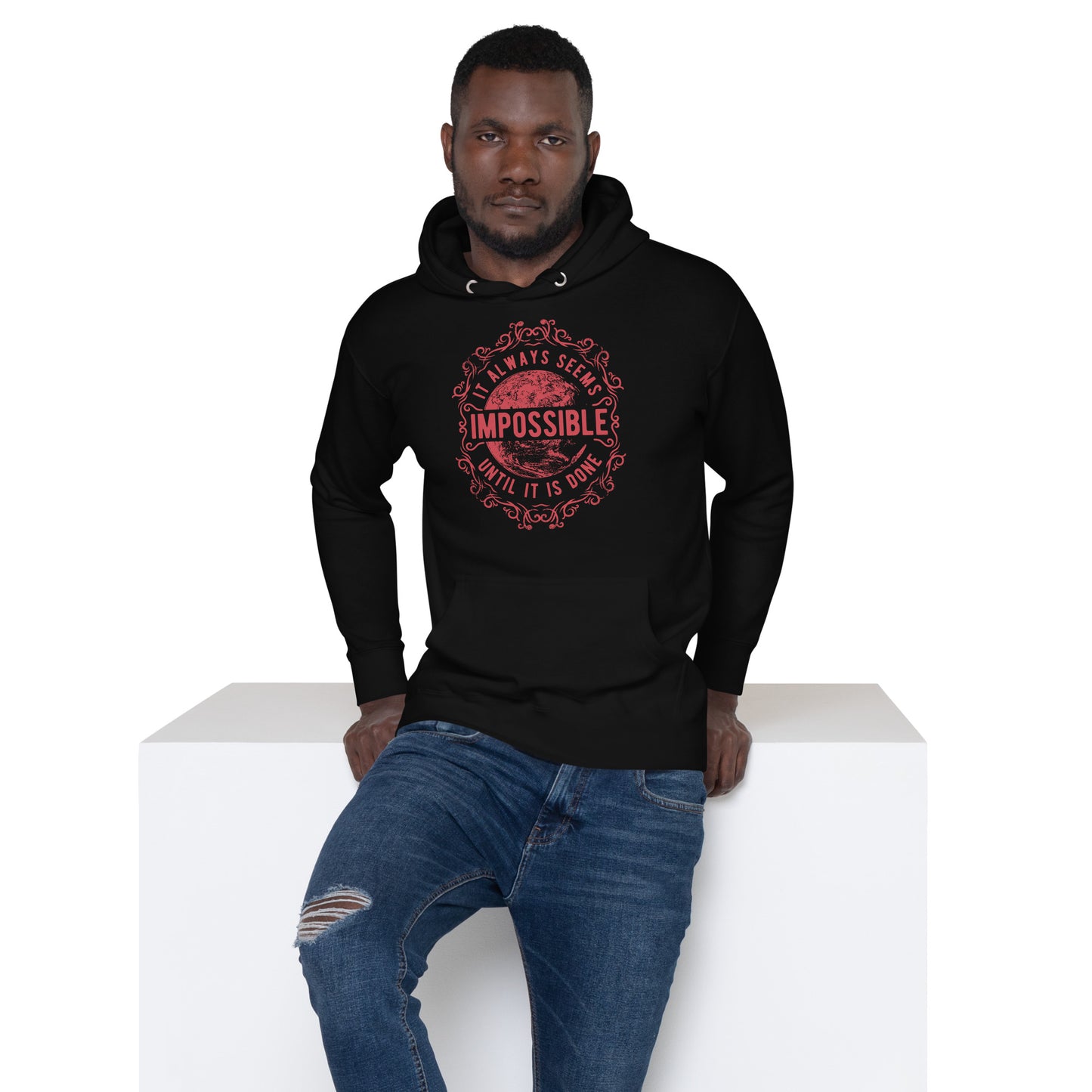 Sudadera con capucha unisex Sudadera Human Adventurer. Quién te iba a decir que una sudadera con un diseño tan increíble pudiera ser tan suave. No te arrepentirás de comprar esta pieza de streetwear única con un conveniente bolsillo frontal y una capucha