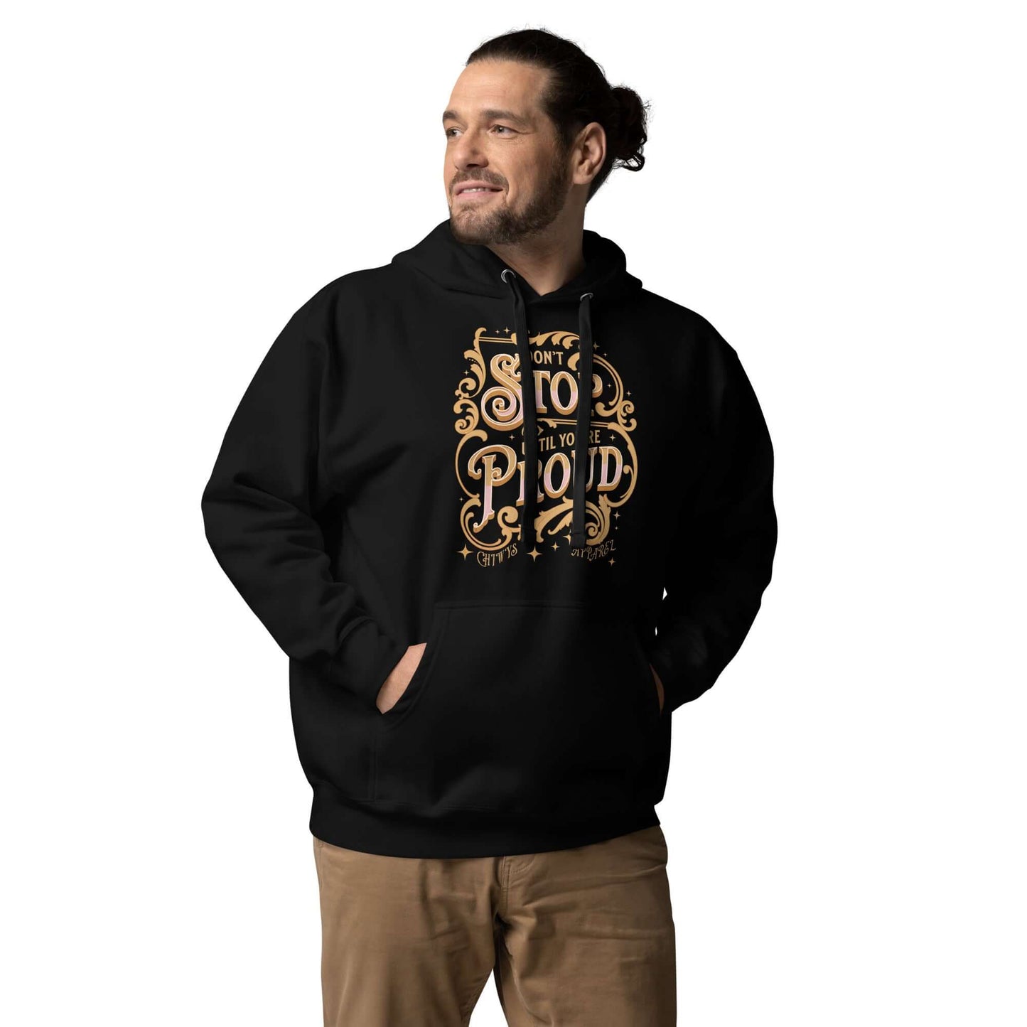 Chico- Sudadera Don't Stop Until You're Proud