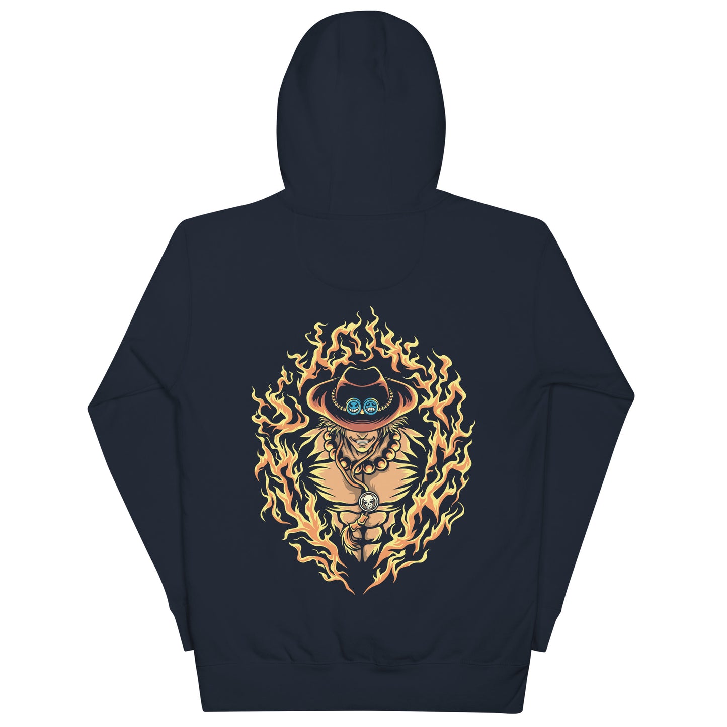 Sudadera con capucha unisex Sudadera Anime Pirata. Quién te iba a decir que una sudadera con un diseño tan increíble pudiera ser tan suave. No te arrepentirás de comprar esta pieza de streetwear única con un conveniente bolsillo frontal y una capucha cale