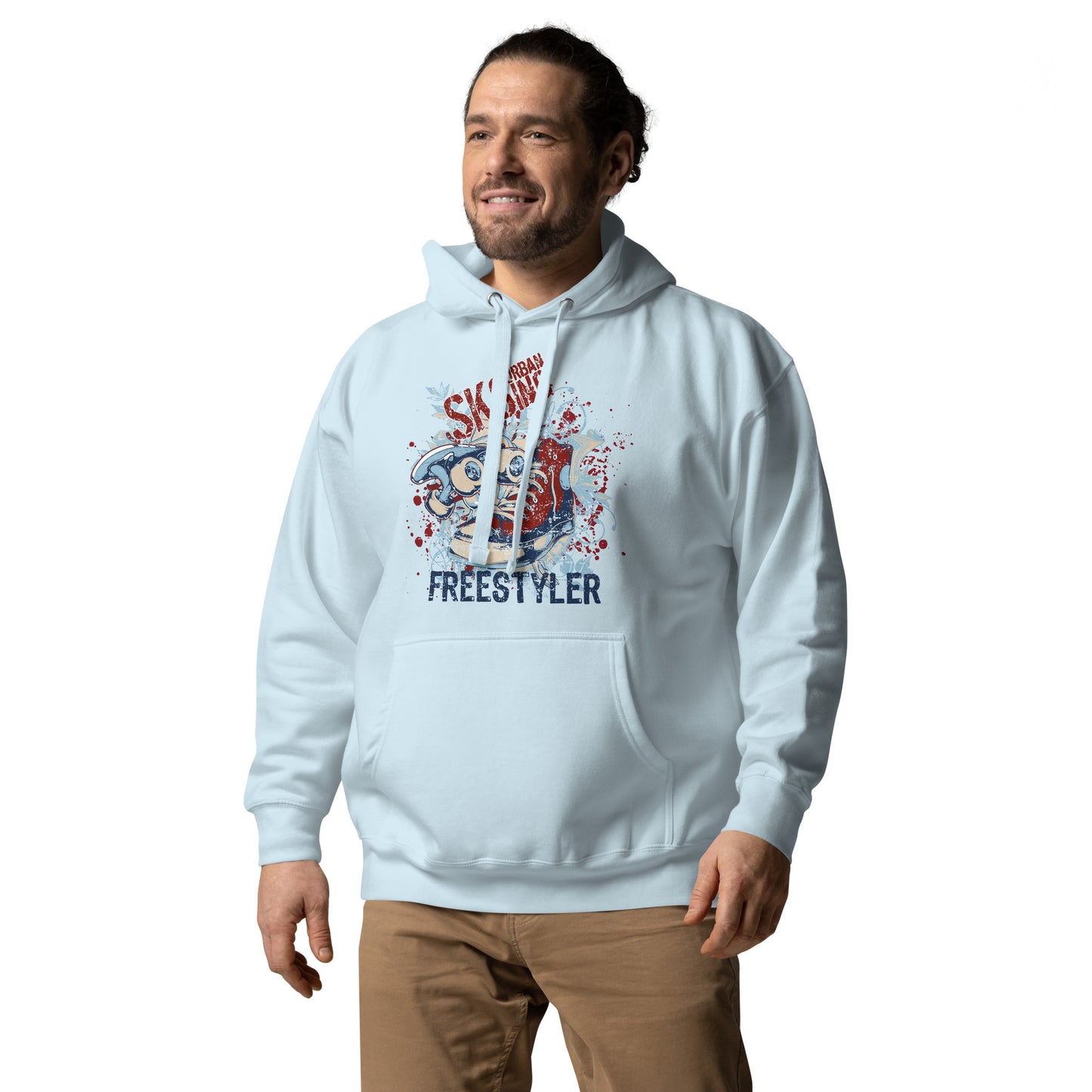 Sudadera con capucha unisex Sudadera Human Adventurer. Sudadera con un diseño increíble y muy suave. No te arrepentirás de comprar esta pieza de streetwear única con un conveniente bolsillo frontal y una capucha calentita para protegerte en las tardes más