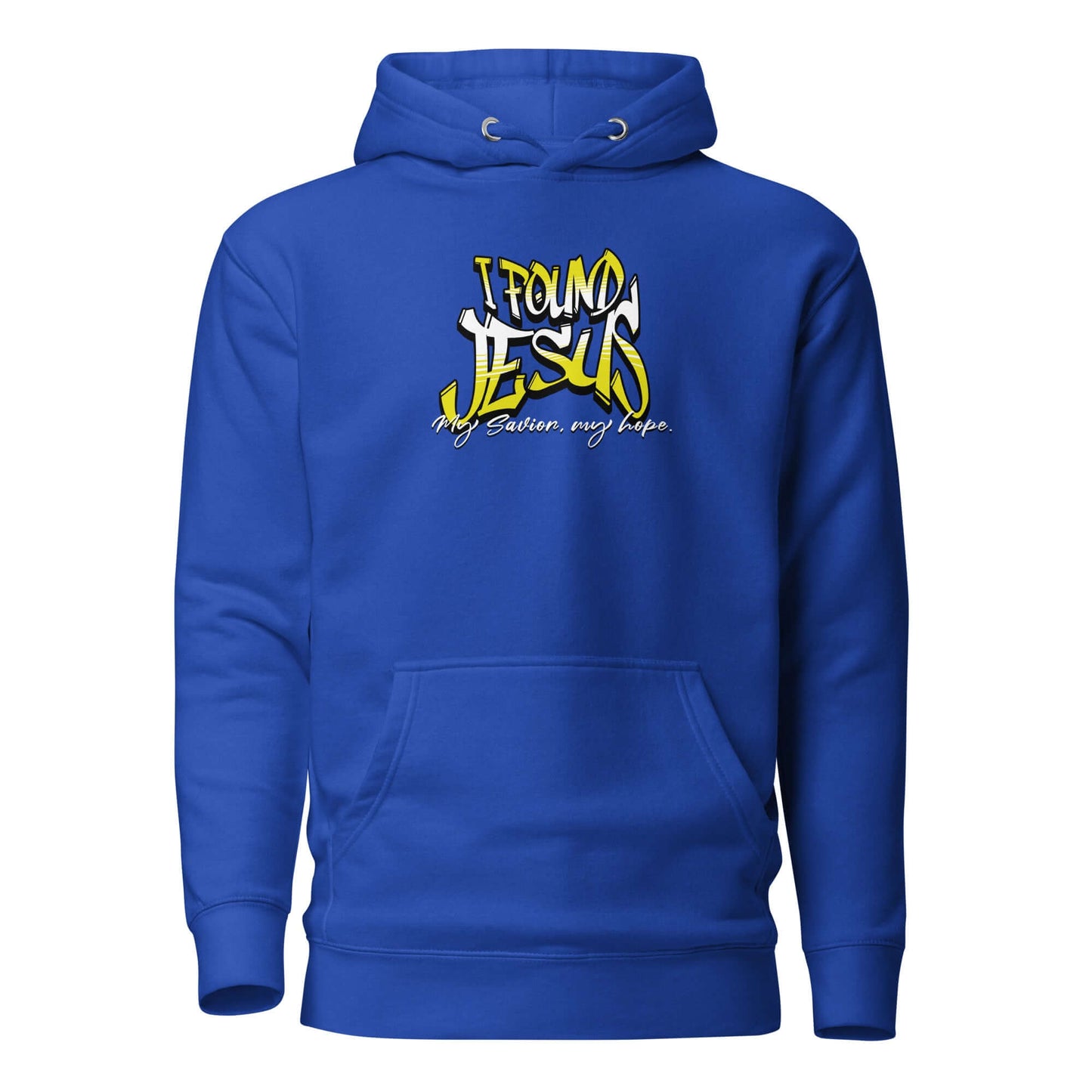 Sudadera con capucha unisex I Found Jesus