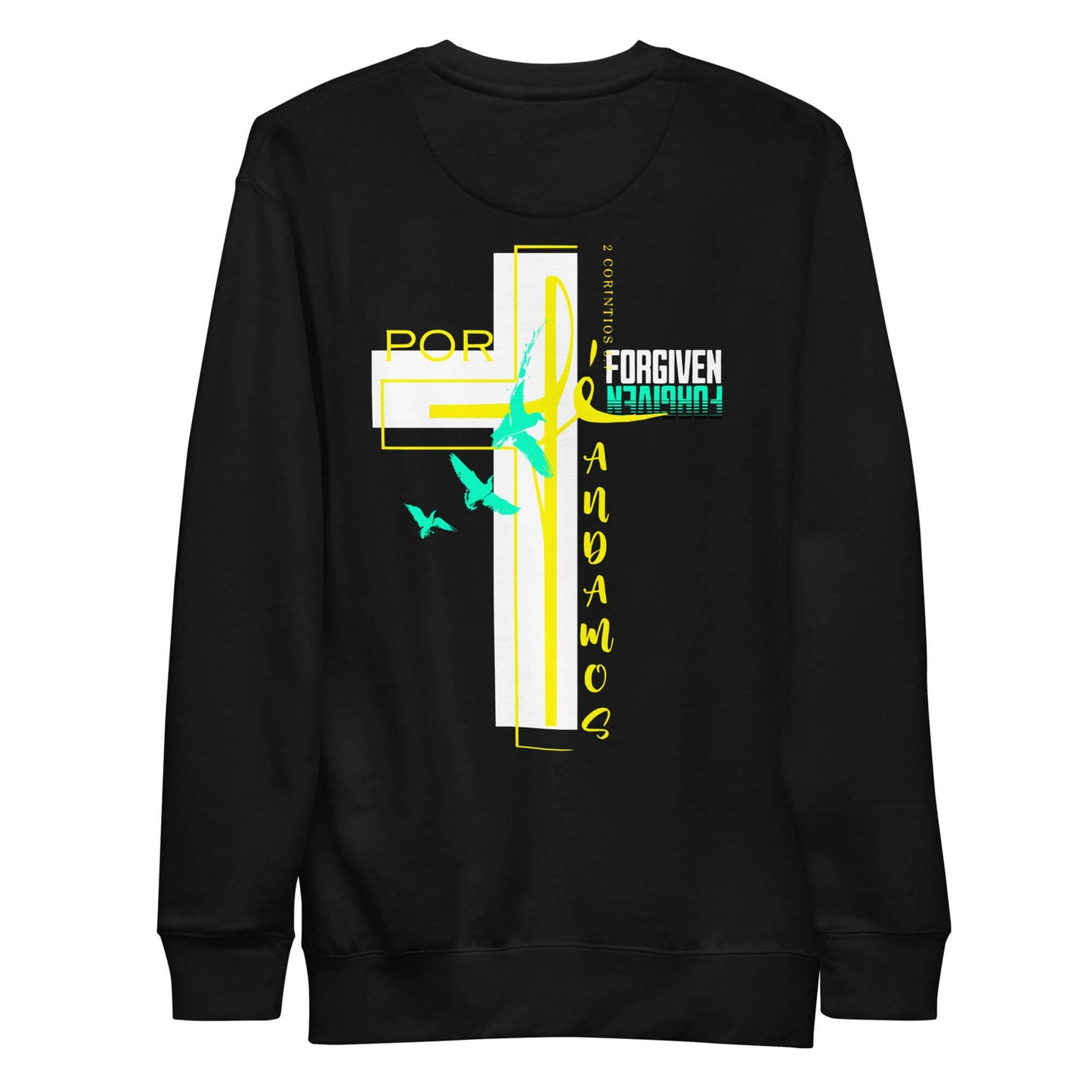 Sudadera gruesa unisex Andamos Por Fe