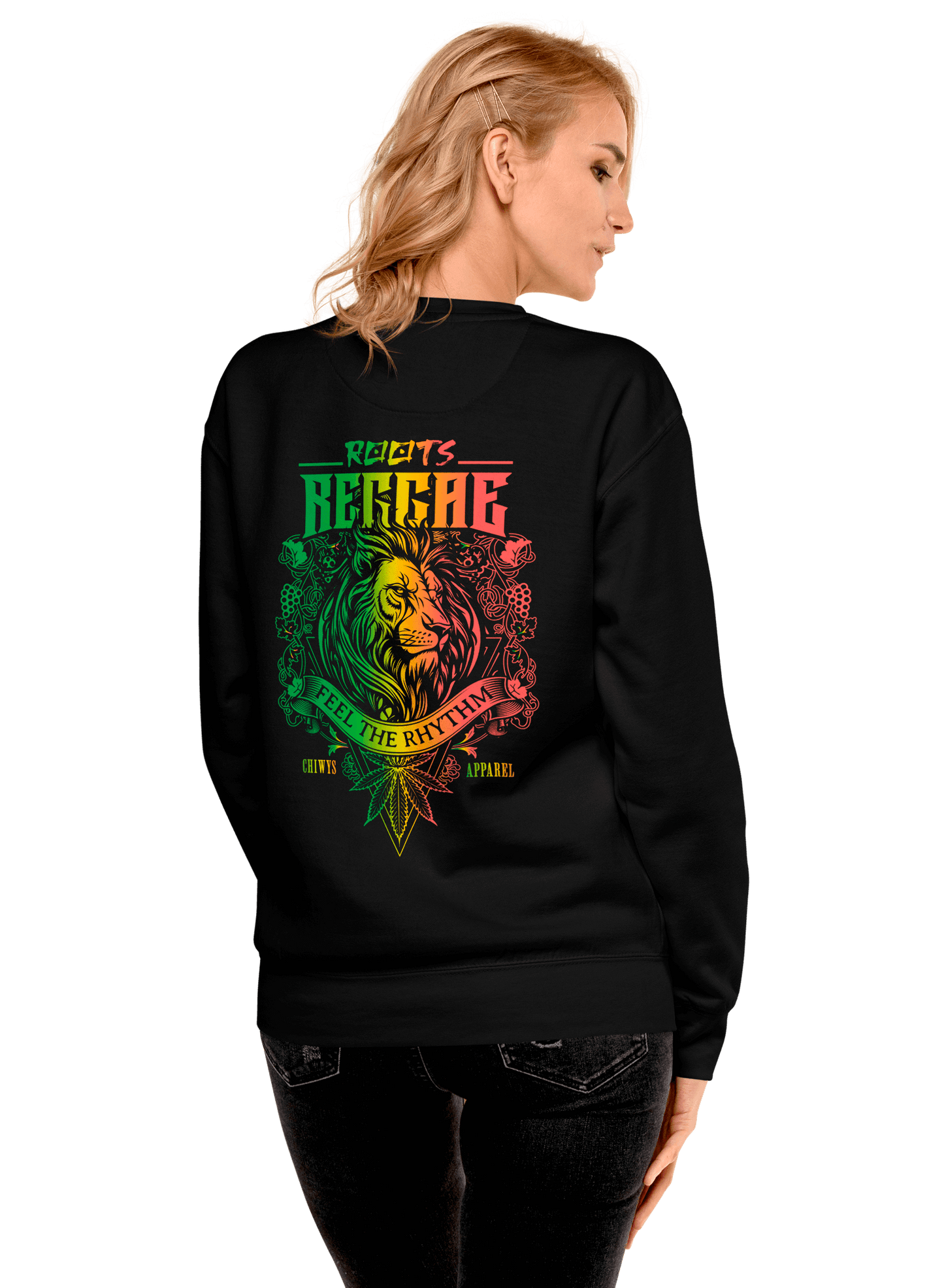 Chica - Sudadera color negro Feel the Rhythm