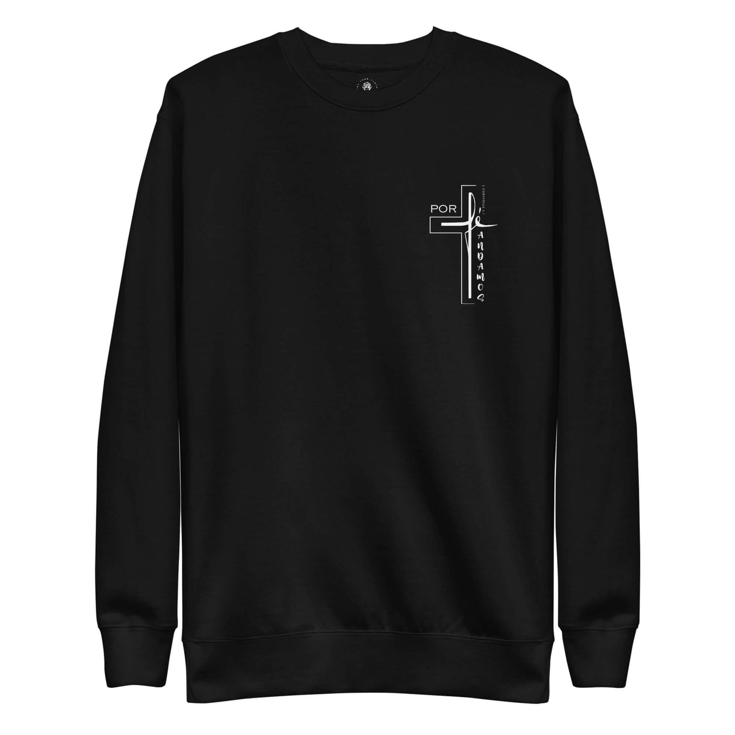Sudadera gruesa unisex I don't Believe In The Luck