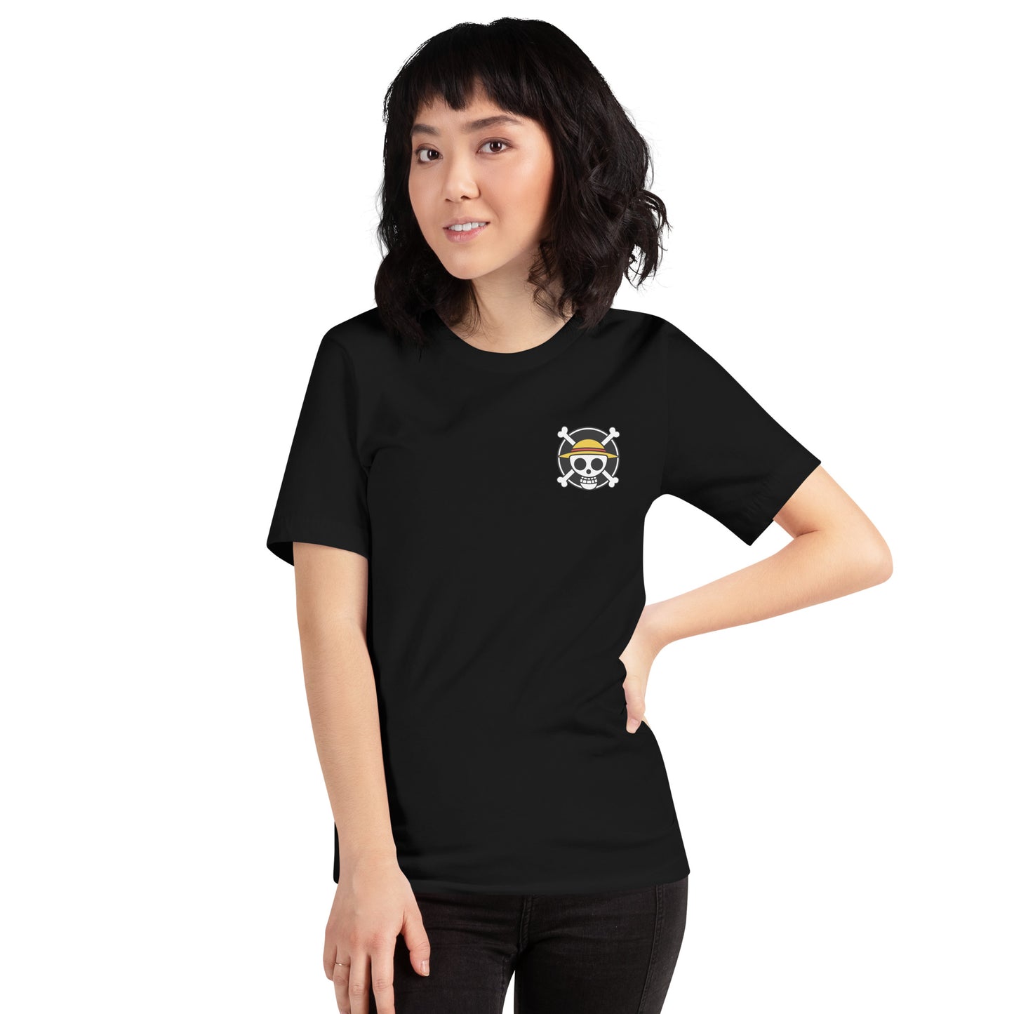Camiseta de manga corta unisex Anime. Esta camiseta es todo lo que has soñado y más. Es suave y ligero, con la cantidad justa de elasticidad. Además, es cómoda y realza la figura de todo el que la lleva puesta. • 100% algodón peinado e hilado en anillo (l