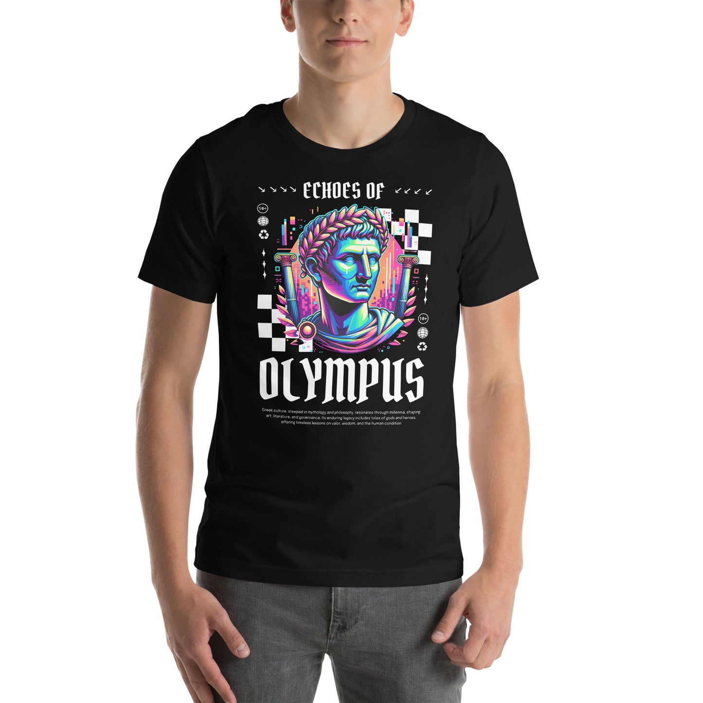 Camiseta de manga corta unisex Anime. Esta camiseta es todo lo que has soñado y más. Es suave y ligera, con la cantidad justa de elasticidad. Además, es cómoda y realza la figura de todo el que la lleva puesta. • 100% algodón peinado e hilado en anillo (l