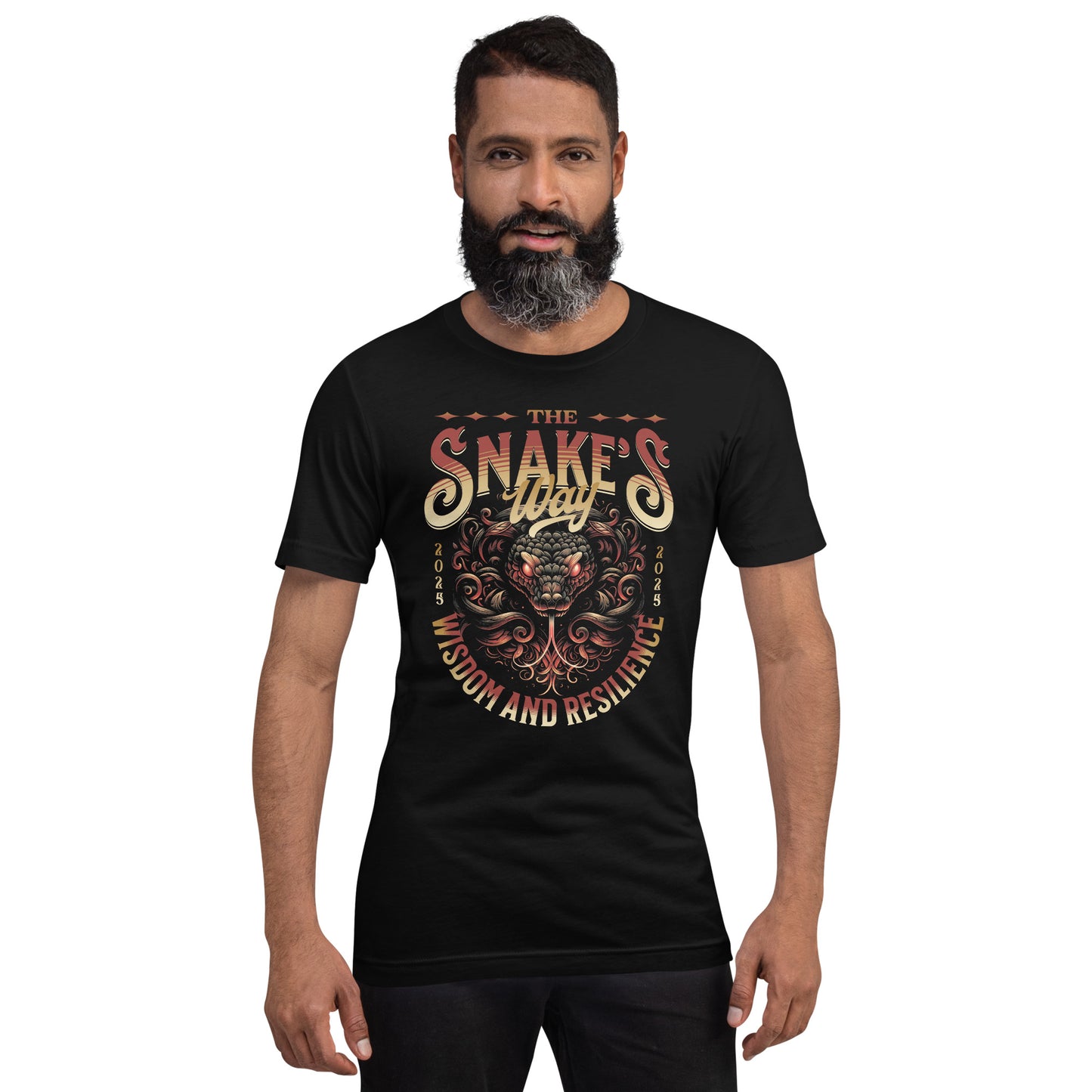 Camiseta Snakes Way Anime. Con un diseño moderno, Tacto suave y ligero, con la cantidad justa de elasticidad. Además, es cómoda y realza la figura de todo el que la lleva puesta. • 100% algodón peinado e hilado en anillo (los tonos Heather contienen polié