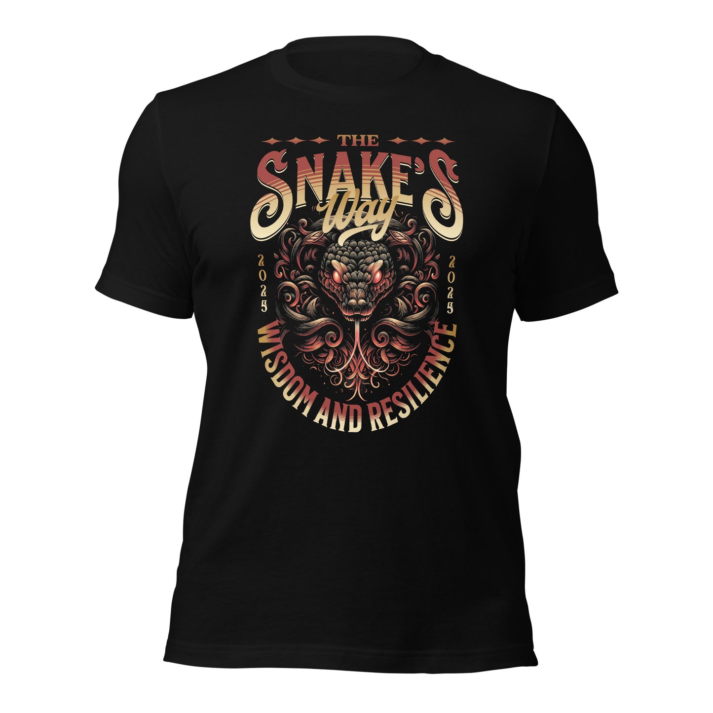 Camiseta Snakes Way Anime. Con un diseño moderno, Tacto suave y ligero, con la cantidad justa de elasticidad. Además, es cómoda y realza la figura de todo el que la lleva puesta. • 100% algodón peinado e hilado en anillo (los tonos Heather contienen polié