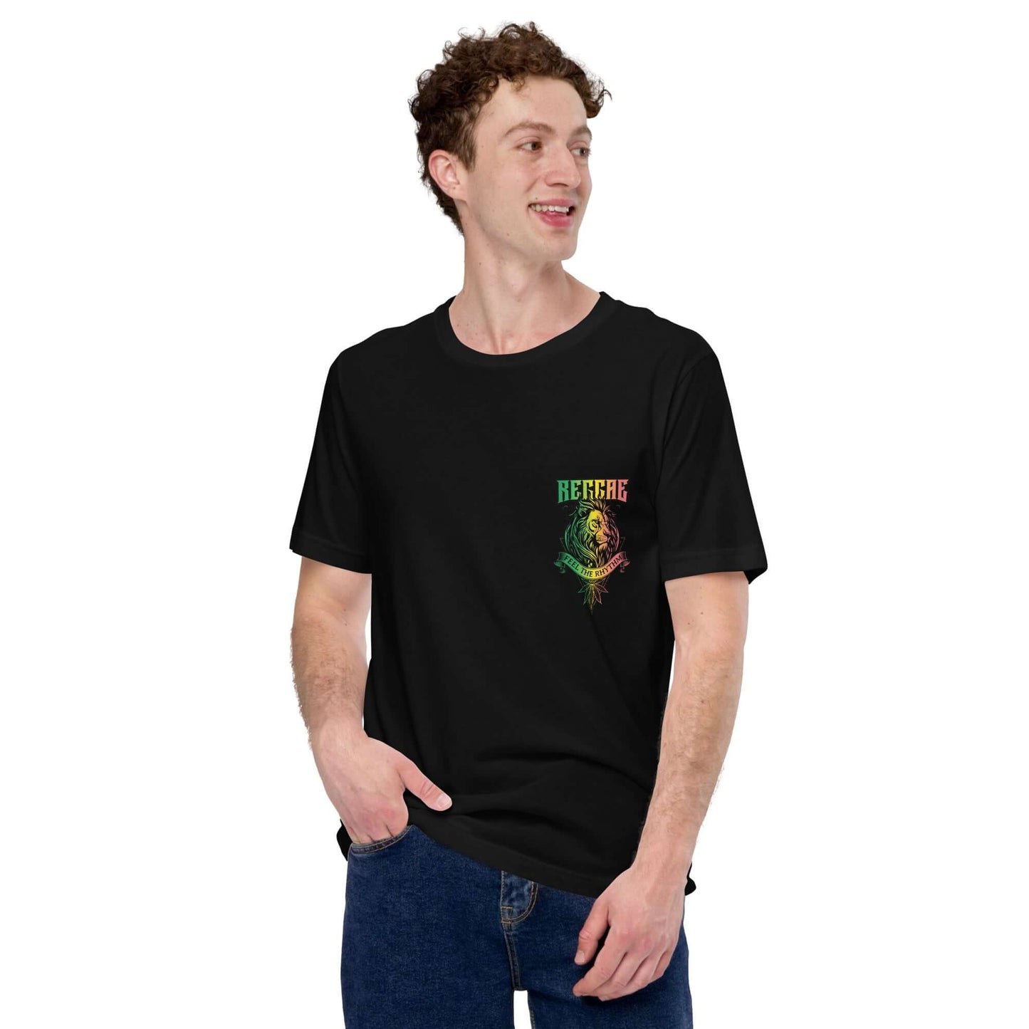 Joven - Camiseta color negro Feel the Rhythm