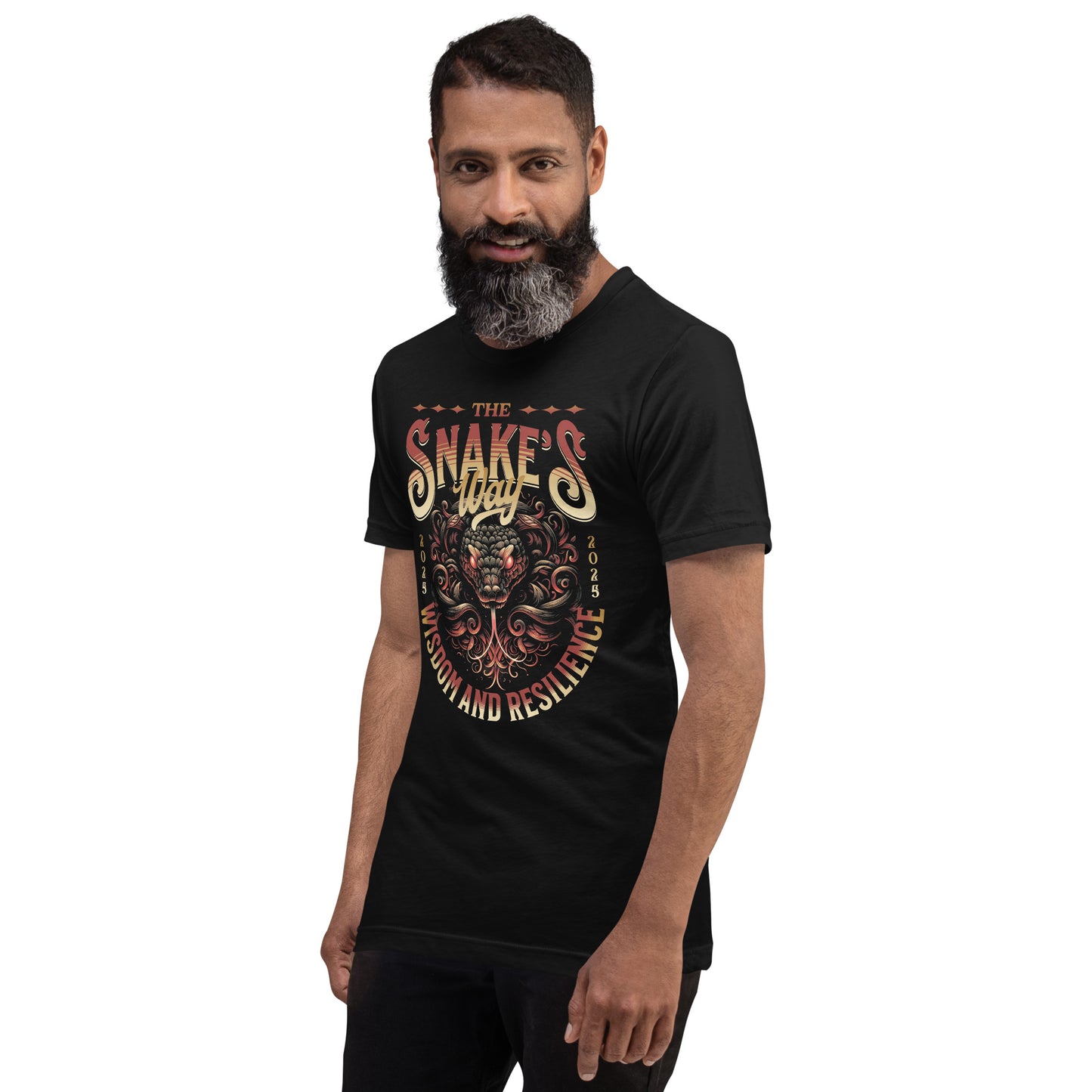 Camiseta Snakes Way Anime. Con un diseño moderno, Tacto suave y ligero, con la cantidad justa de elasticidad. Además, es cómoda y realza la figura de todo el que la lleva puesta. • 100% algodón peinado e hilado en anillo (los tonos Heather contienen polié