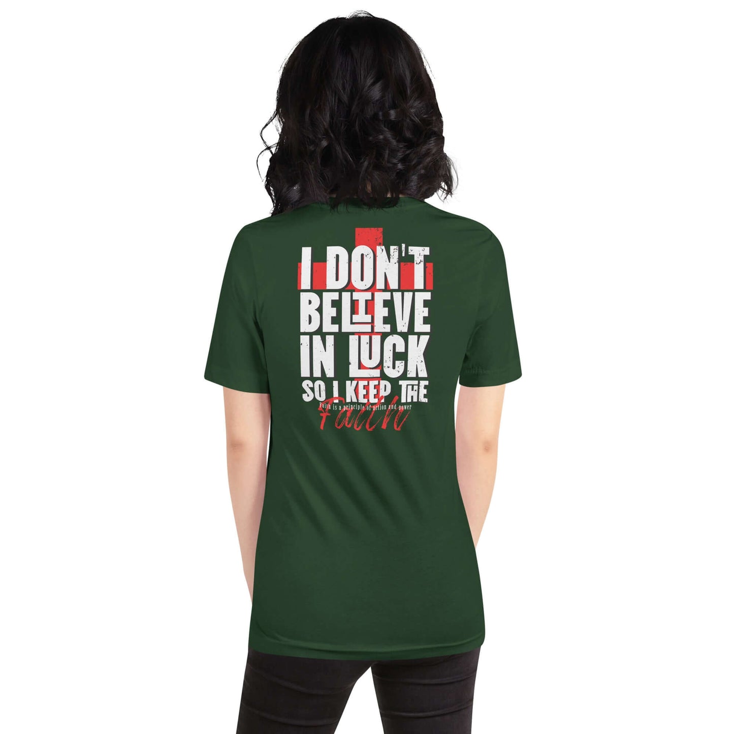 Camiseta de No creo en La Suerte Chica