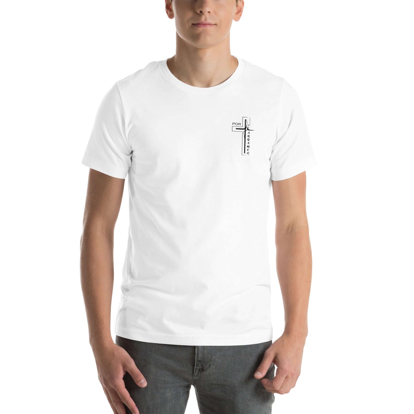 Camiseta unisex Andamos Por Fe Chico