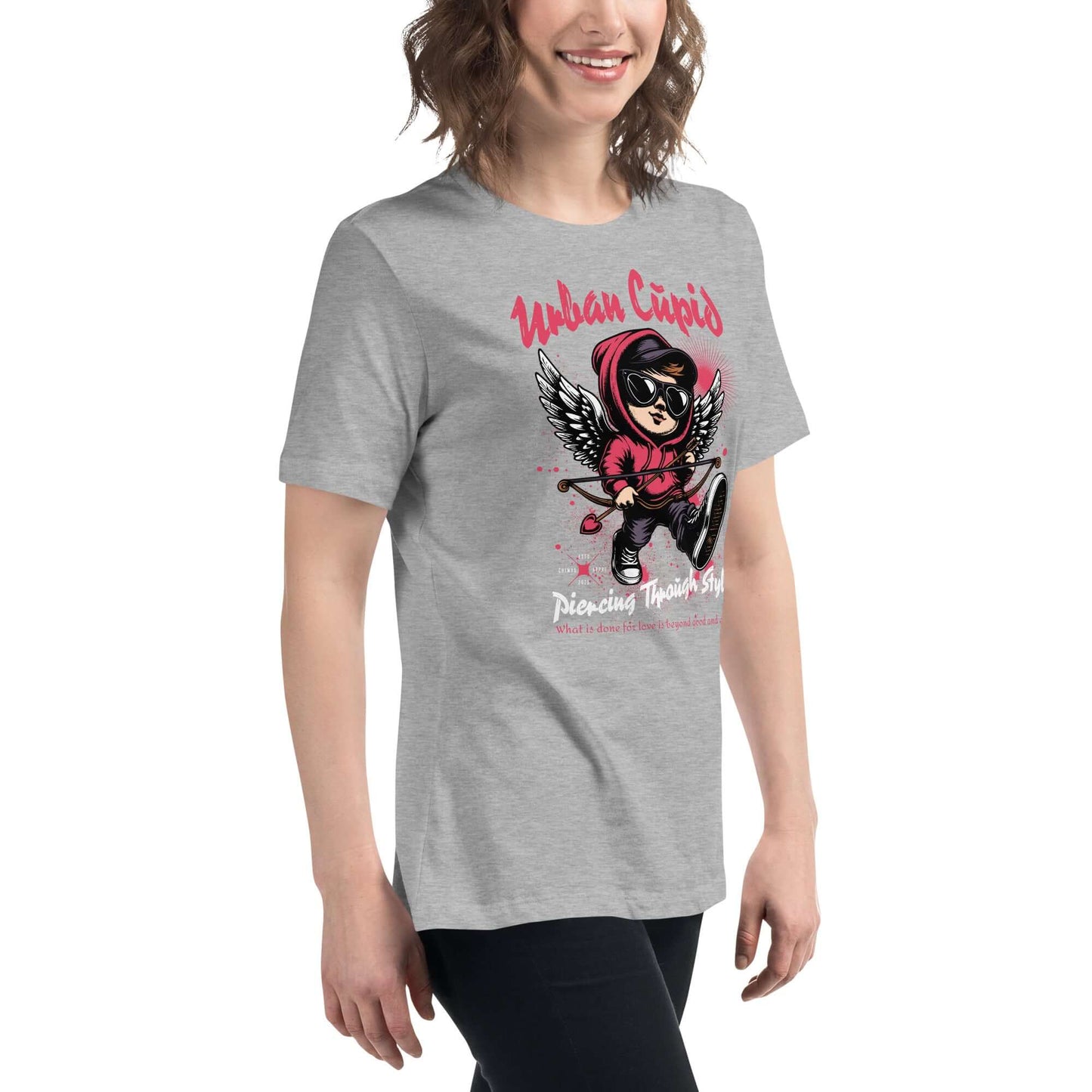 Camiseta Urban Cupid Anime. Esta podría ser la camiseta más suave y cómoda que puedas encontrar. Combina su ajuste relajado y su tacto sedoso con unos vaqueros para crear el look casual perfecto, o póntela con una chaqueta blazer y pantalones de vestir pa