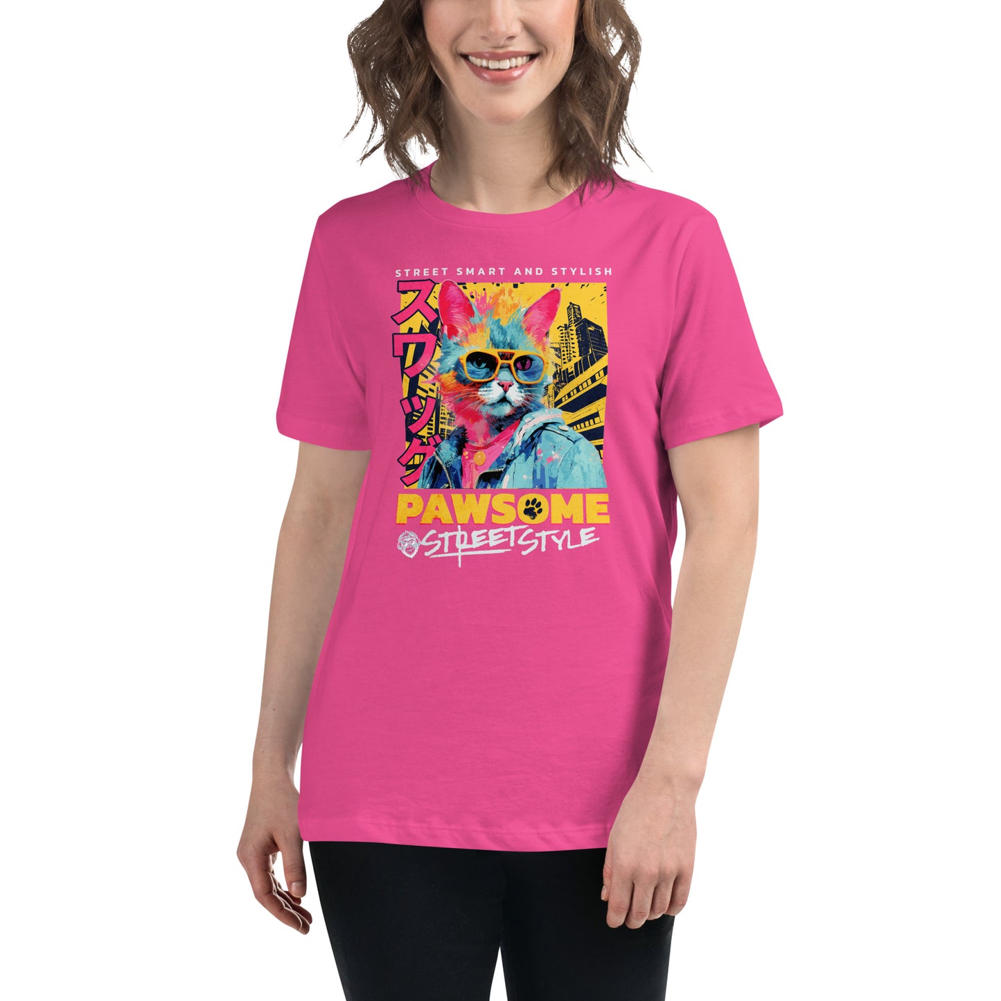 Camiseta Pawsome Anime. Esta podría ser la camiseta más suave y cómoda que puedas encontrar. Combina su ajuste relajado y su tacto sedoso con unos vaqueros para crear el look casual perfecto, o póntela con una chaqueta blazer y pantalones de vestir para i